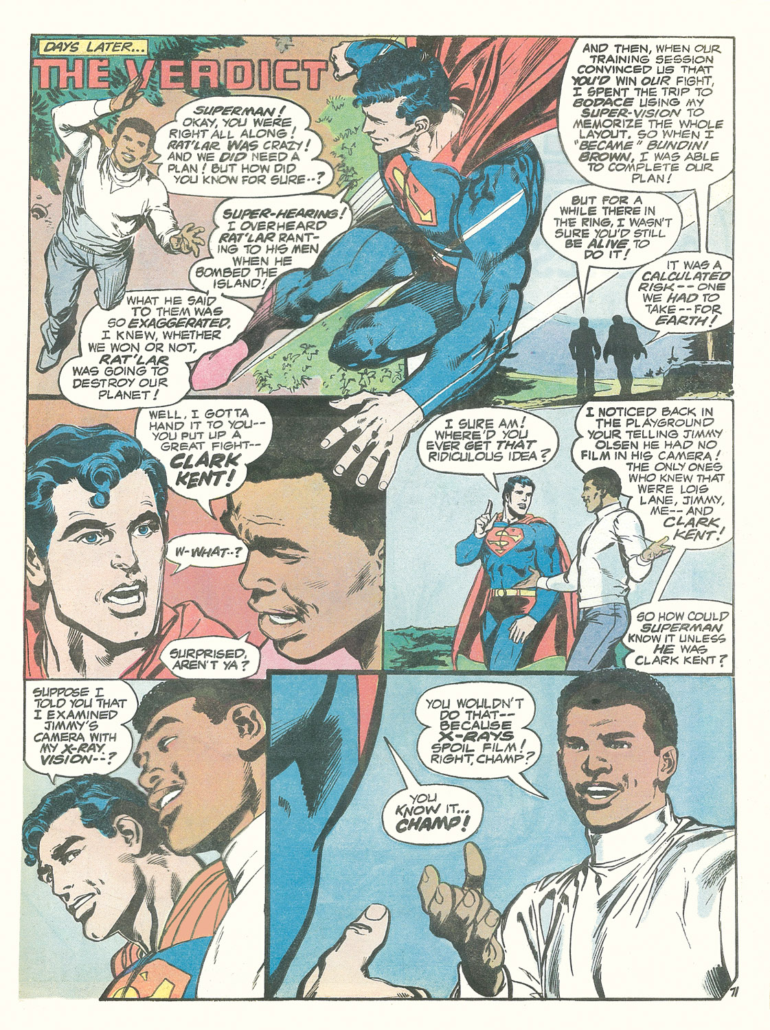 Read online Superman vs Muhammad Ali (1978) comic -  Issue # Full - 65
