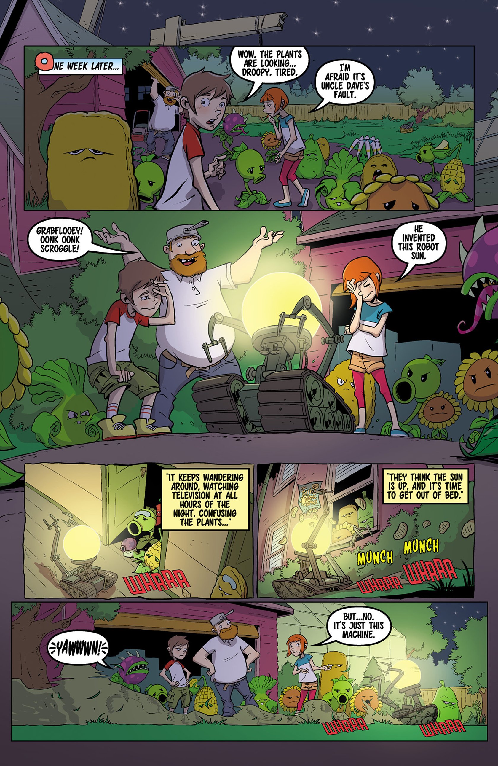 Read online Plants vs. Zombies: Grown Sweet Home comic -  Issue #4 - 5