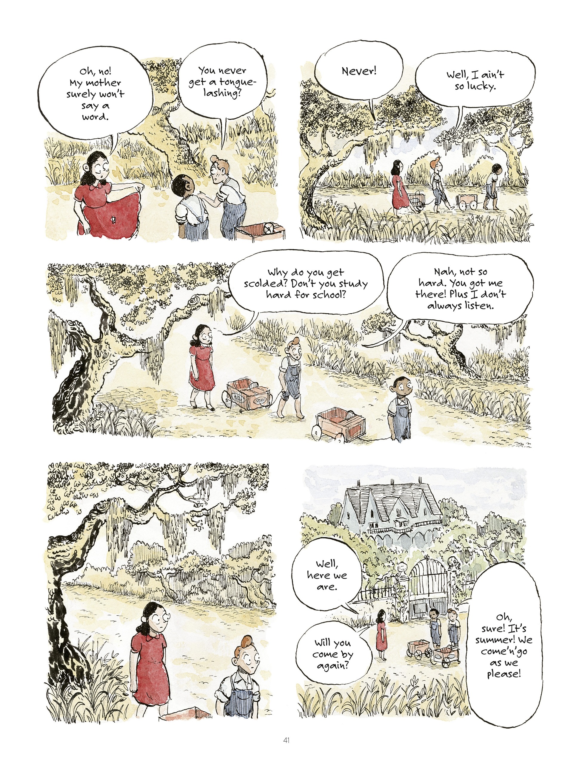 Read online Swamp: A Summer in the Bayou comic -  Issue # TPB (Part 1) - 43