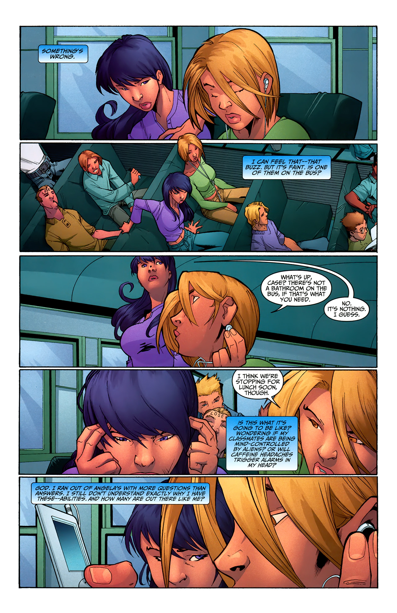 Read online Casey Blue: Beyond Tomorrow comic -  Issue #5 - 8