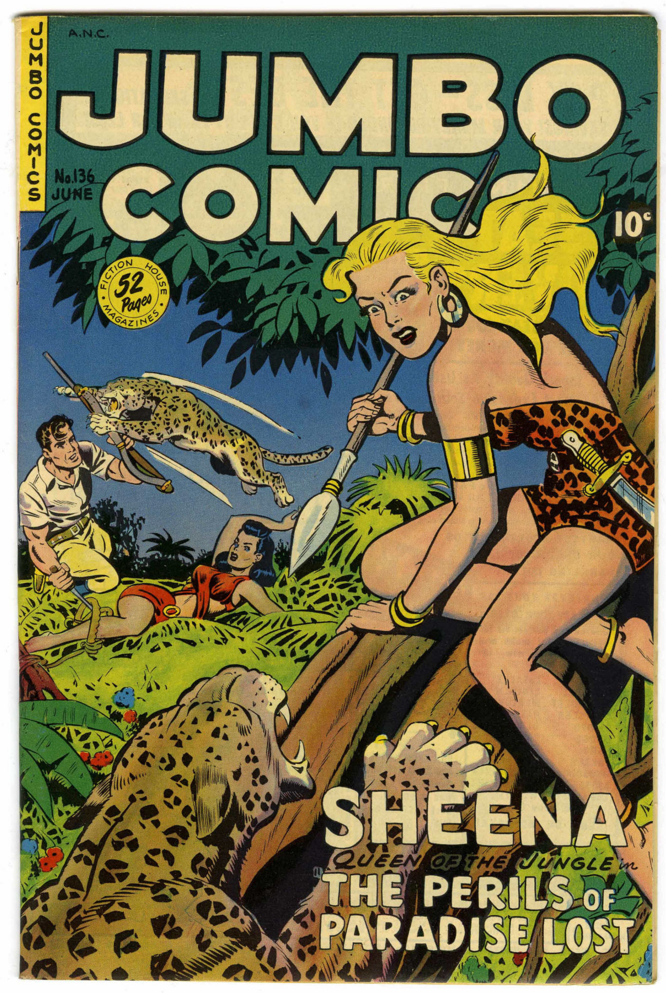 Read online Jumbo Comics comic -  Issue #136 - 1