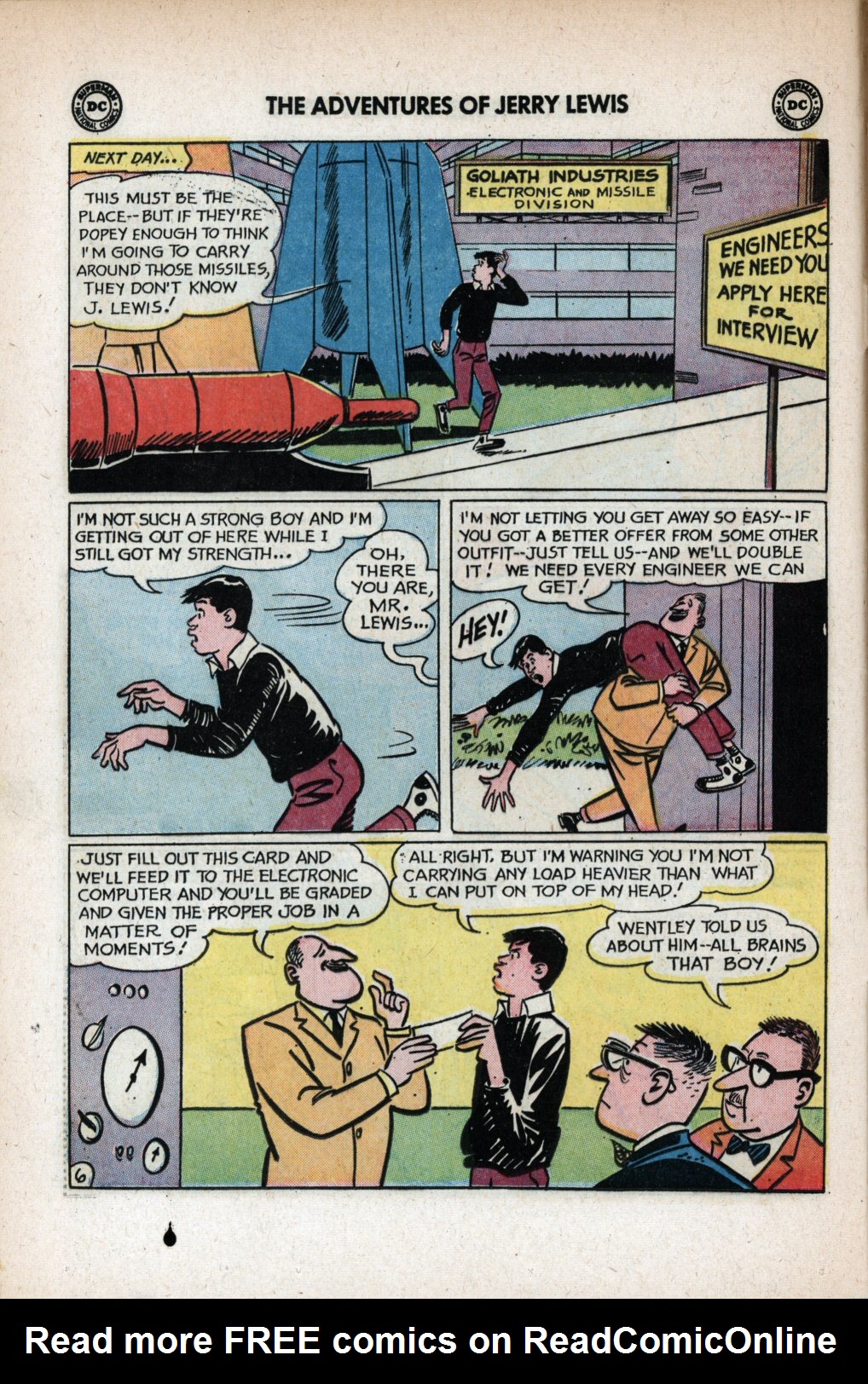 Read online The Adventures of Jerry Lewis comic -  Issue #71 - 8