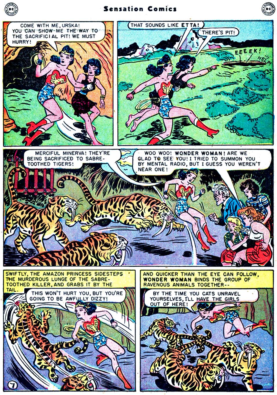 Read online Sensation (Mystery) Comics comic -  Issue #91 - 9