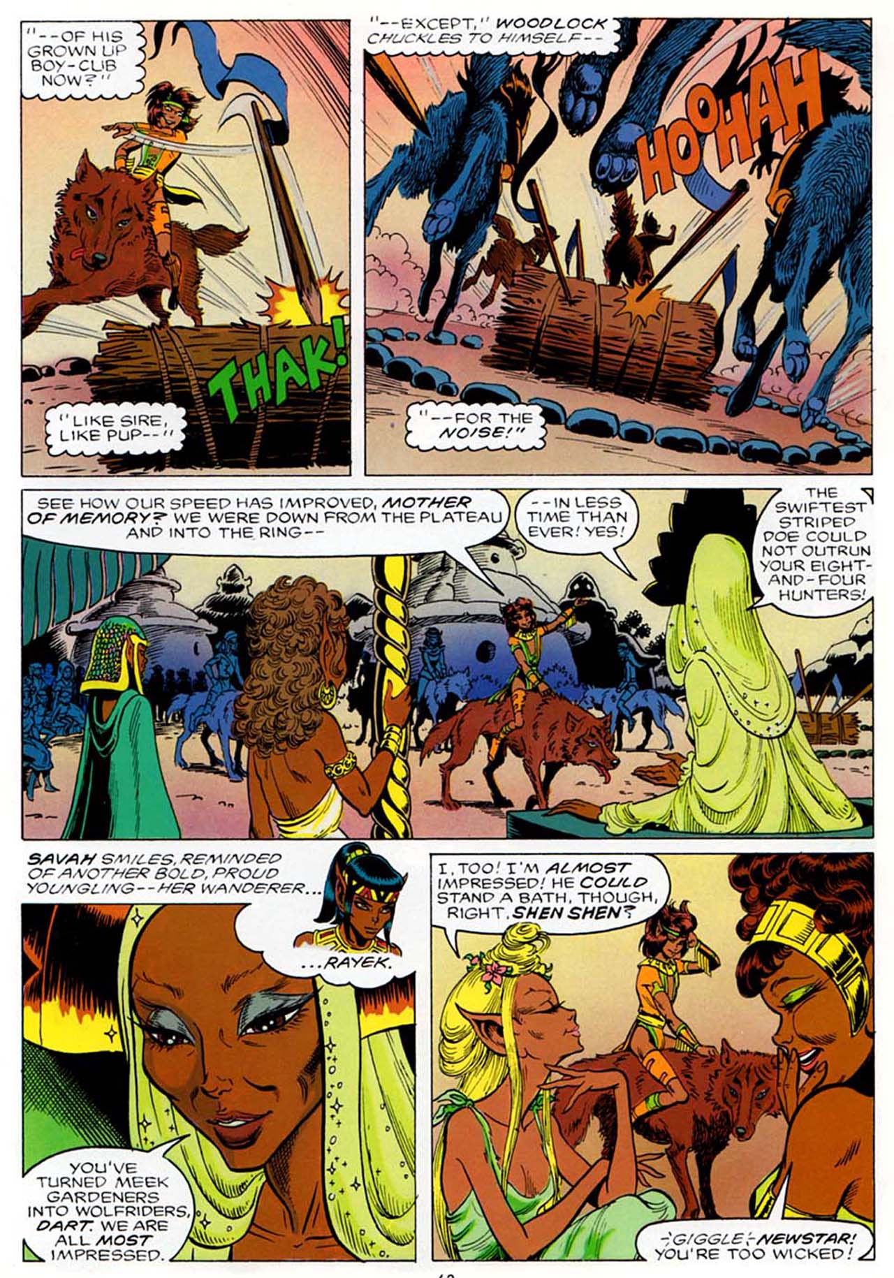 Read online ElfQuest: Siege at Blue Mountain comic -  Issue #3 - 8