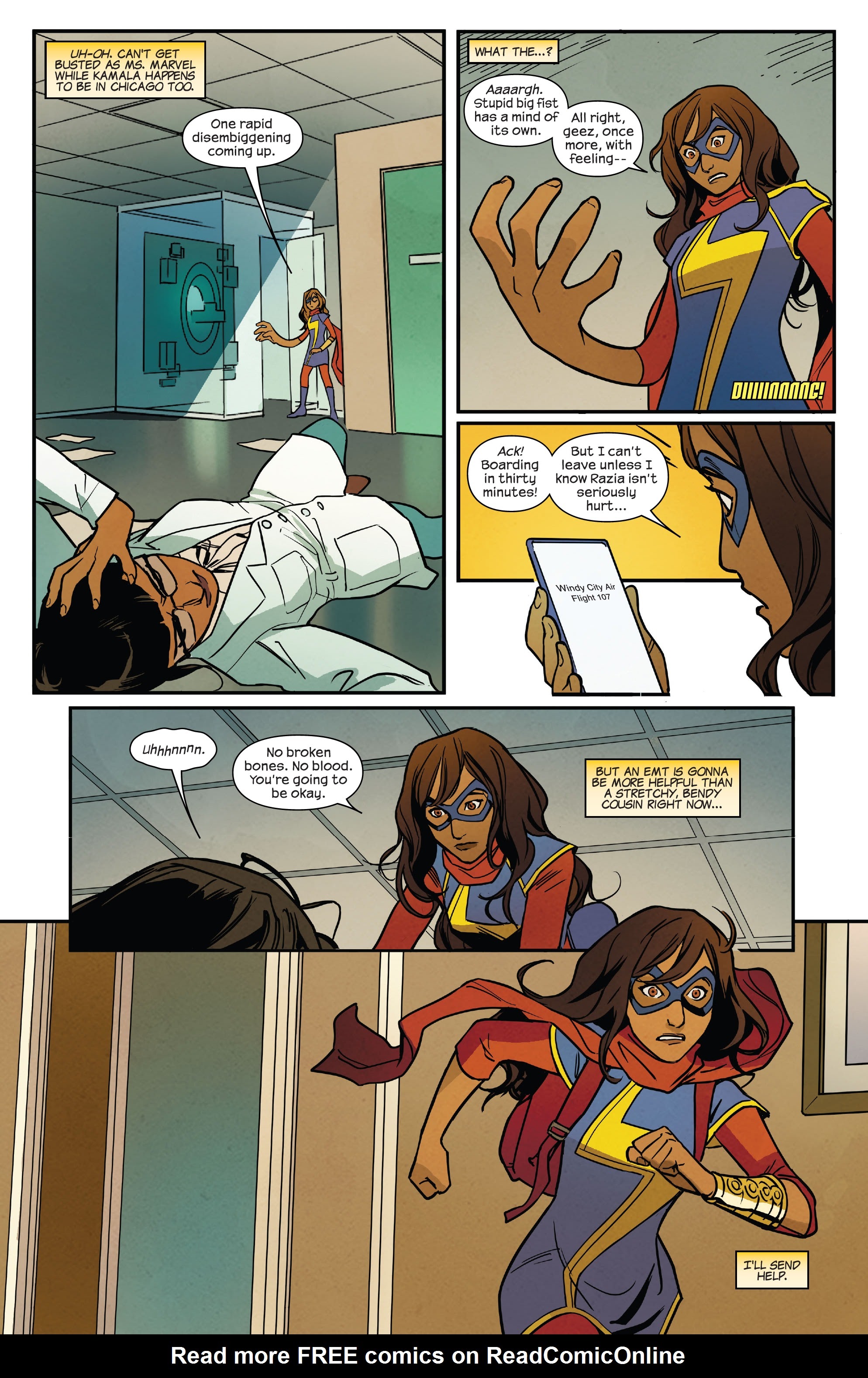 Read online Ms. Marvel: Beyond the Limit comic -  Issue #1 - 14