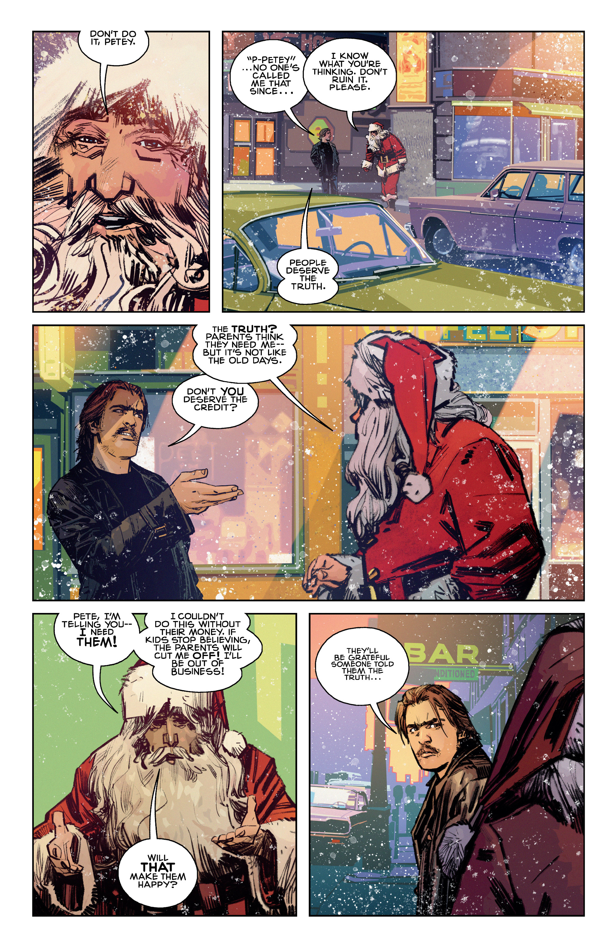 Read online Hazel and Cha Cha Save Christmas: Tales from the Umbrella Academy comic -  Issue # Full - 26