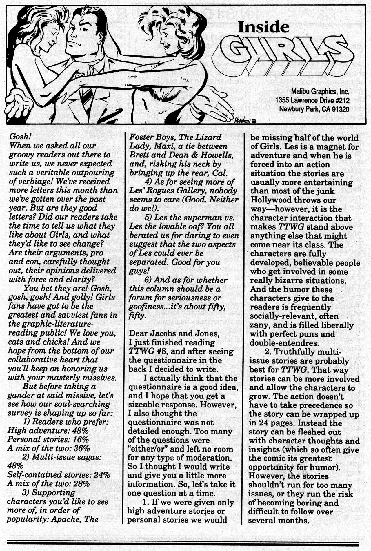 Read online The Trouble With Girls (1989) comic -  Issue #12 - 27
