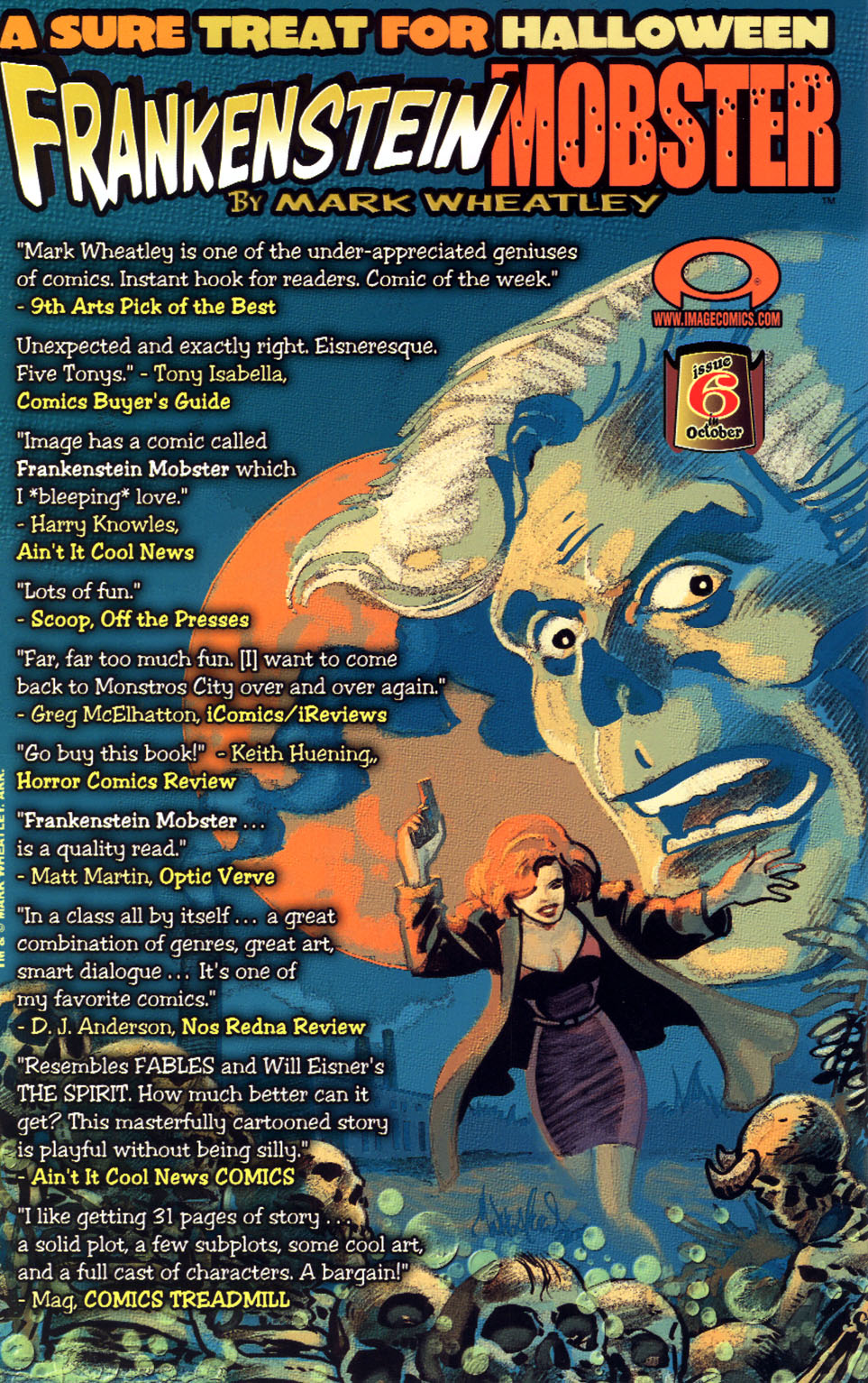 Read online Frankenstein Mobster comic -  Issue #5 - 36