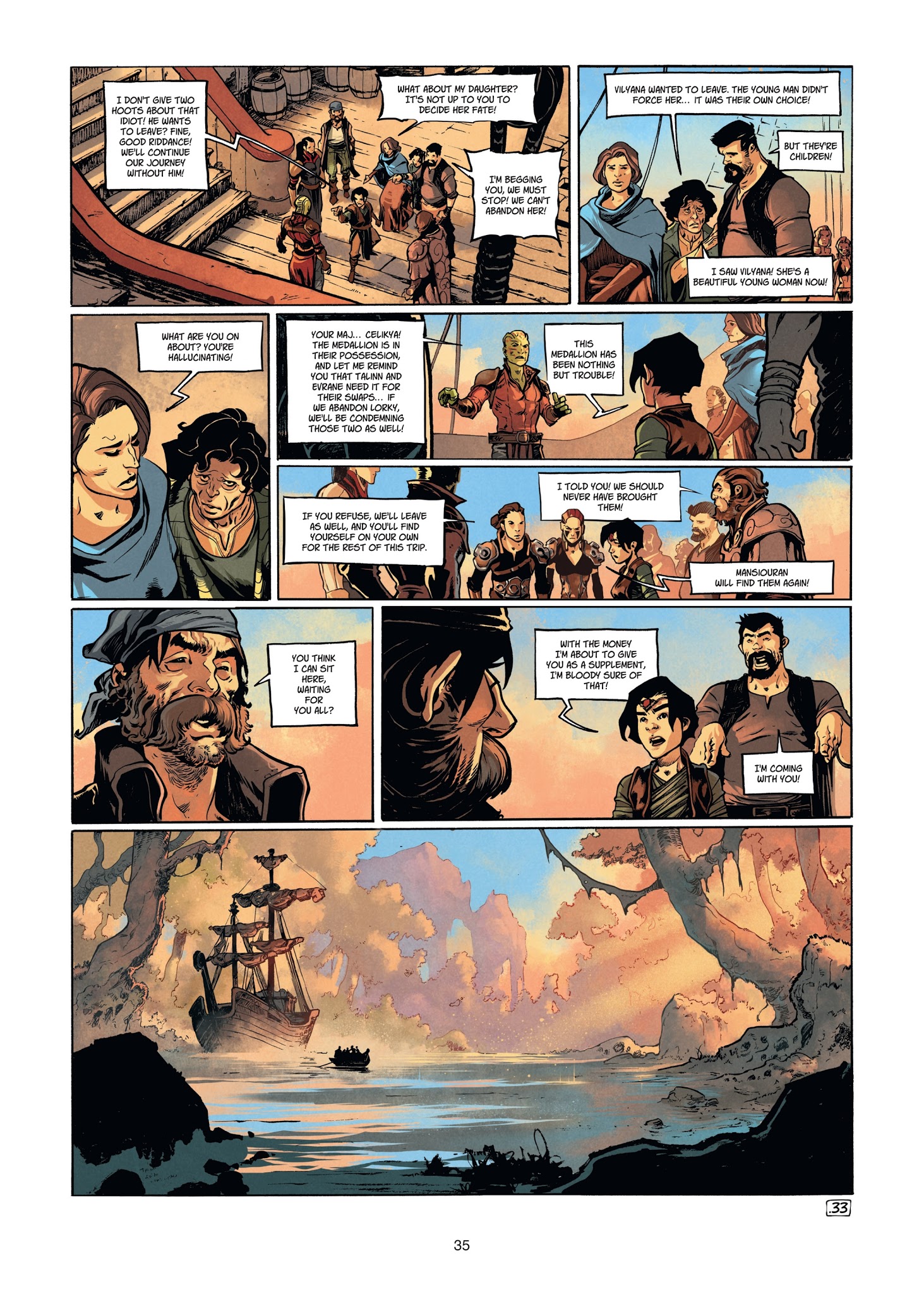 Read online Angor comic -  Issue #4 - 35