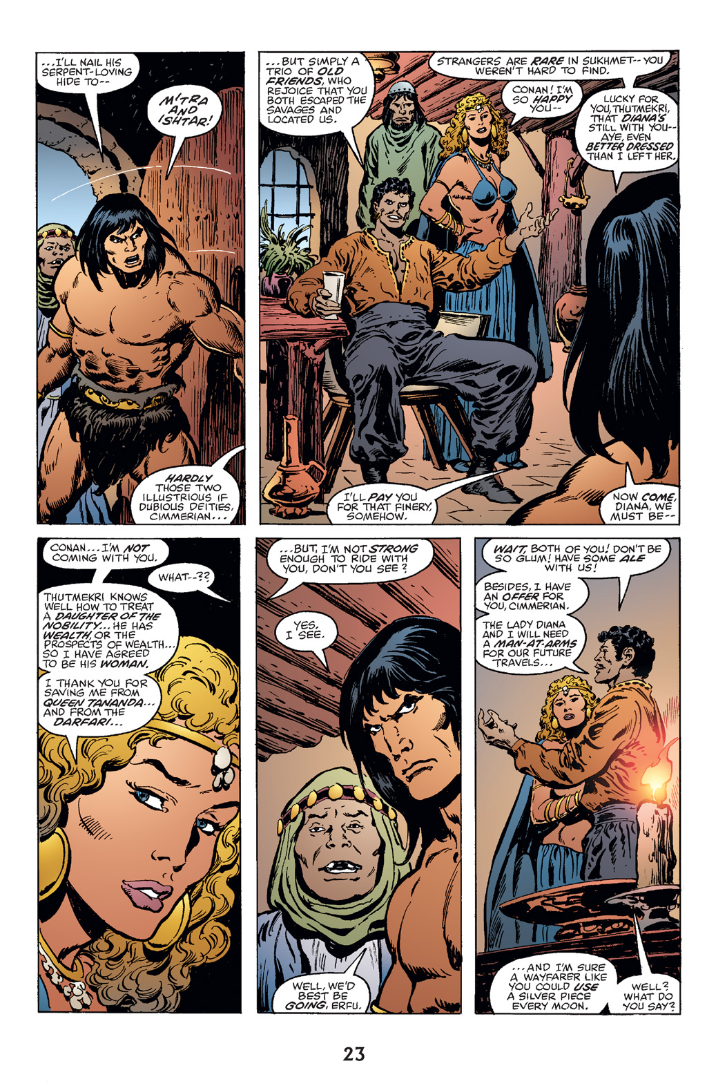 Read online The Chronicles of Conan comic -  Issue # TPB 14 (Part 1) - 23