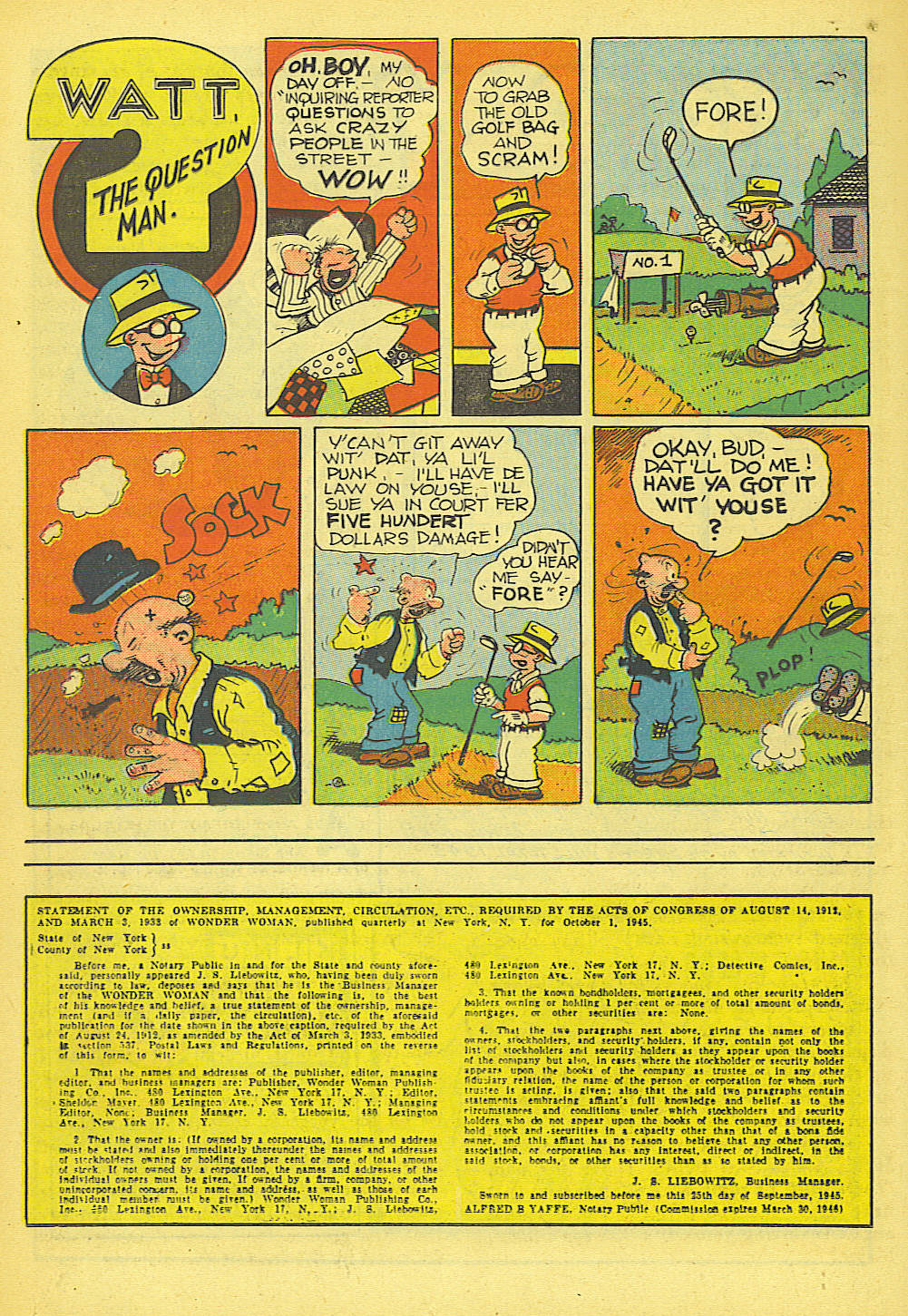 Read online Wonder Woman (1942) comic -  Issue #16 - 36