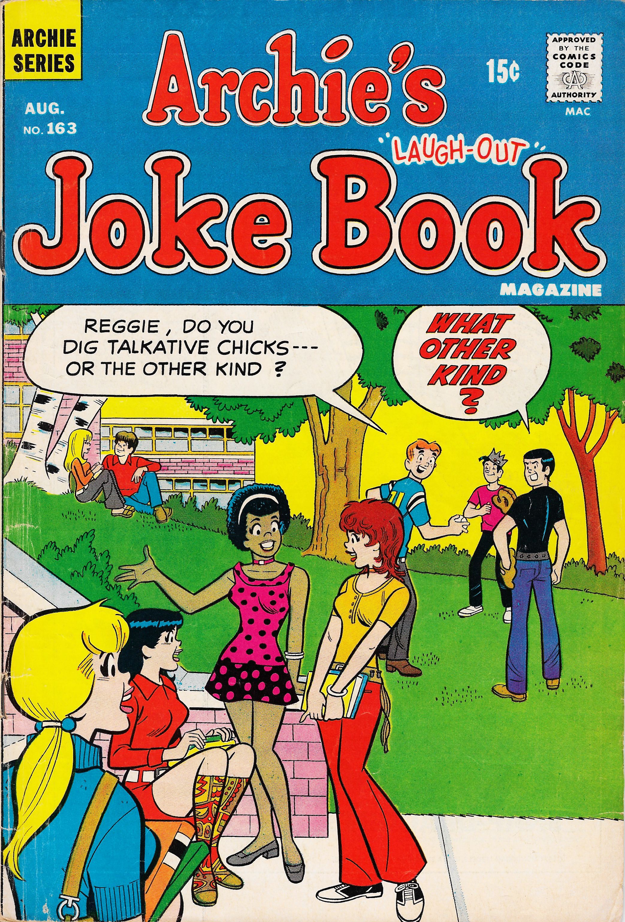 Read online Archie's Joke Book Magazine comic -  Issue #163 - 1