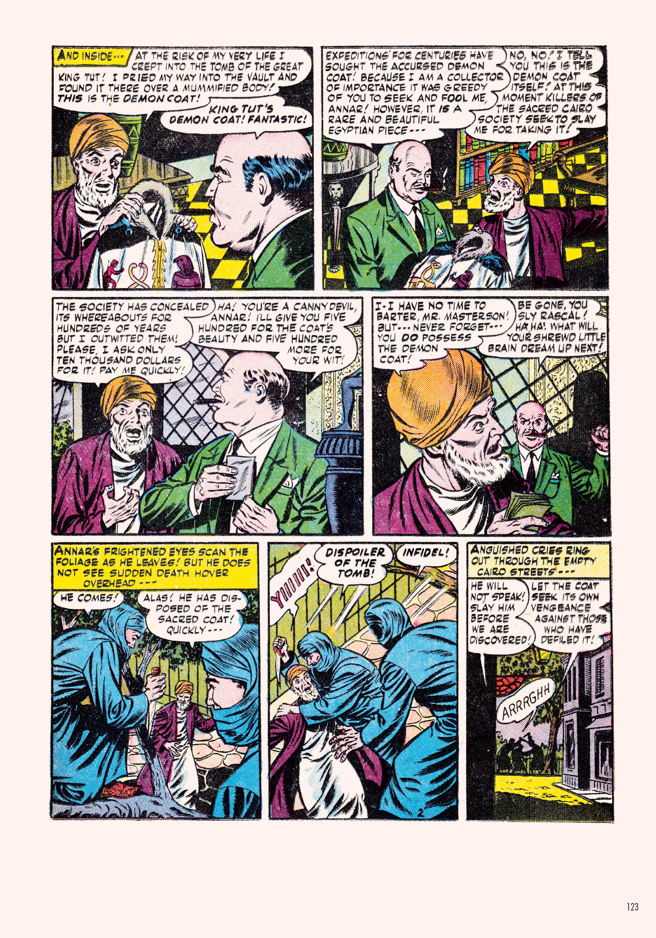 Read online Classic Monsters of Pre-Code Horror Comics: Mummies comic -  Issue # TPB - 123