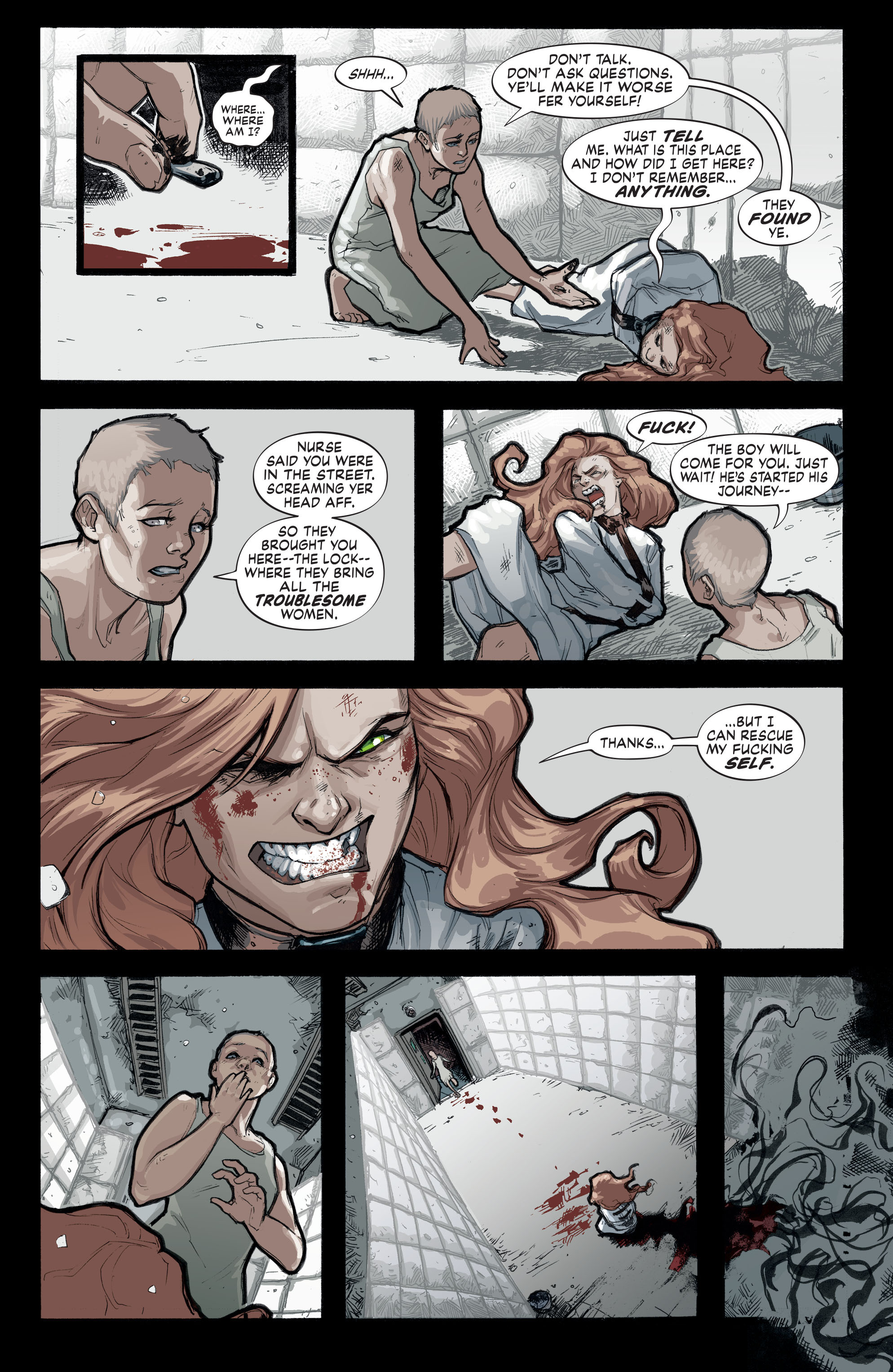 Read online Red Thorn comic -  Issue #9 - 13
