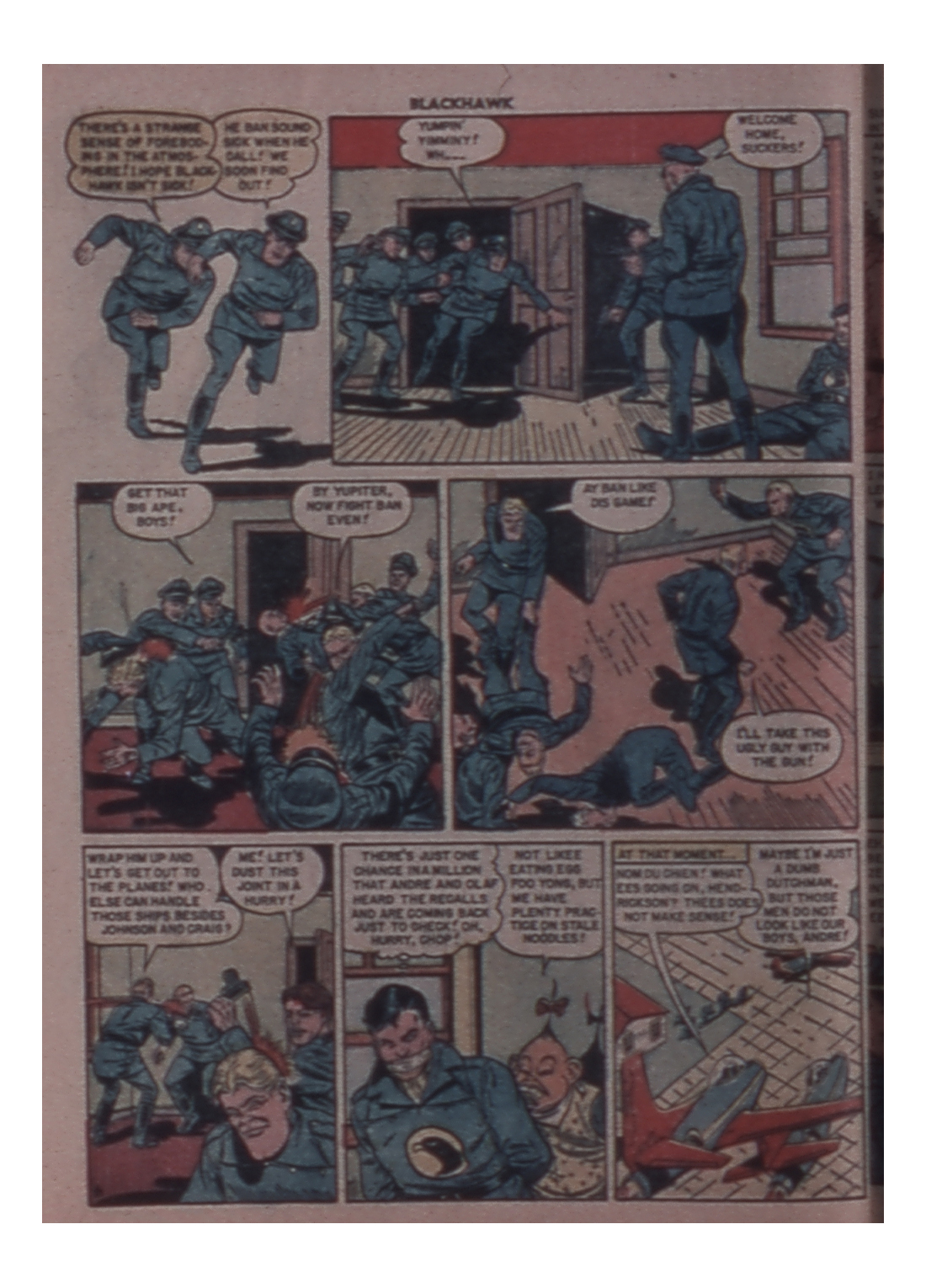 Read online Blackhawk (1957) comic -  Issue #31 - 32
