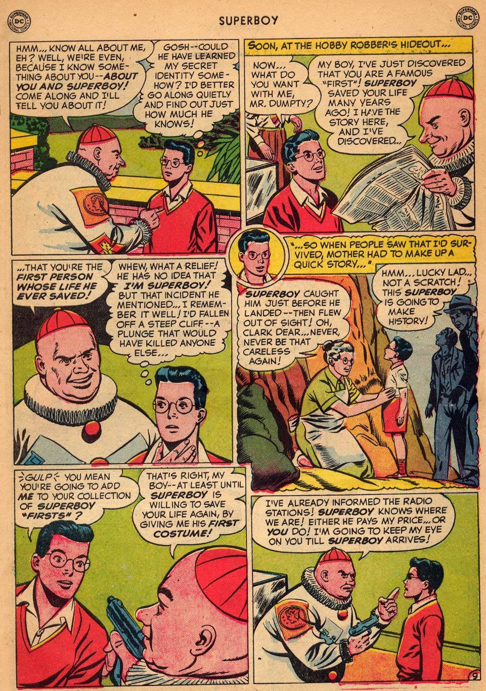 Read online Superboy (1949) comic -  Issue #11 - 38