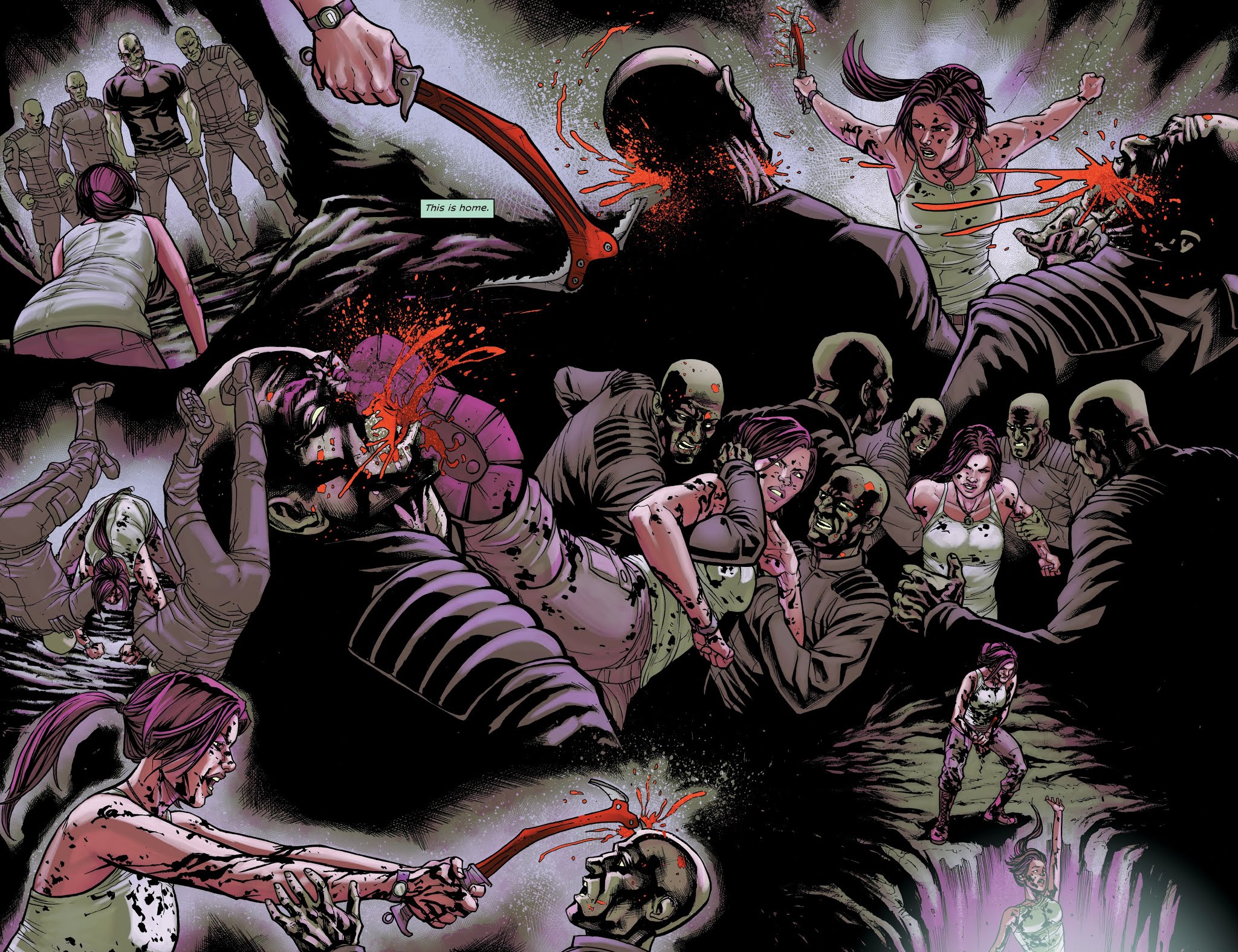 Read online Tomb Raider: Inferno comic -  Issue #3 - 11