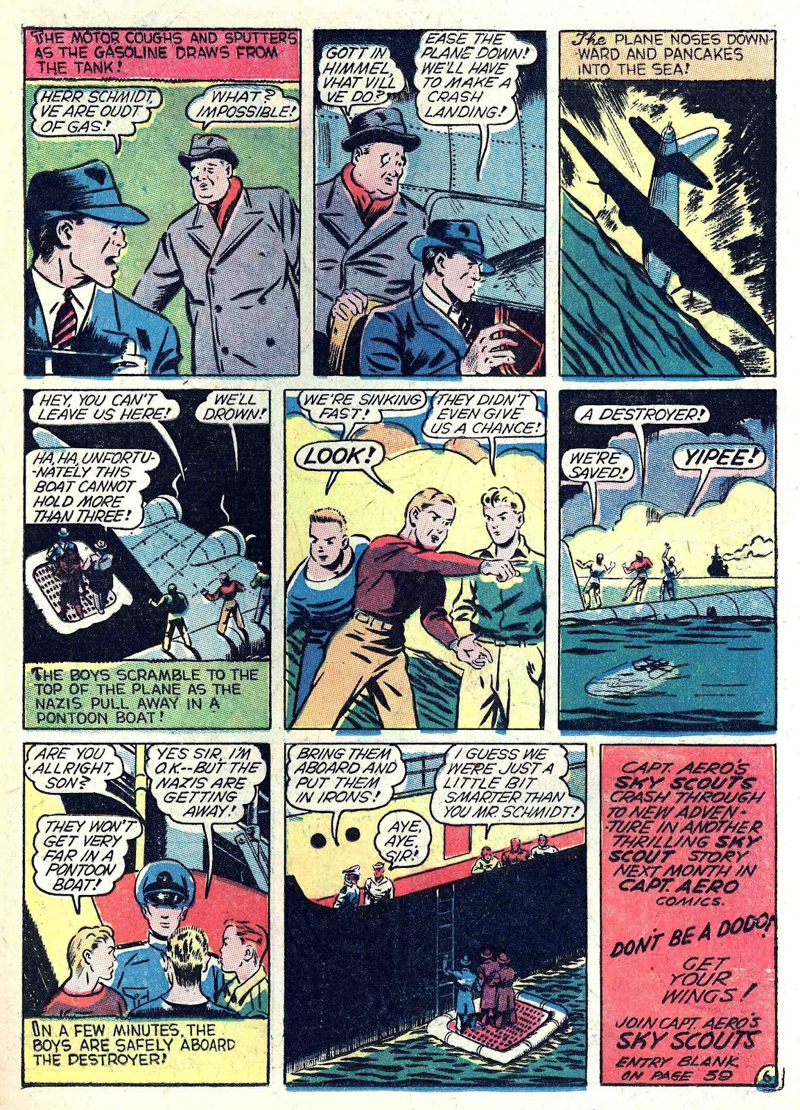 Captain Aero Comics issue 5 - Page 47