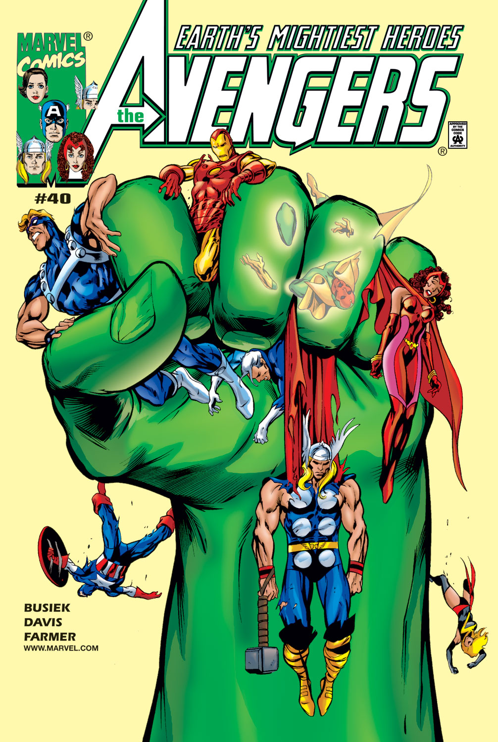 Read online Avengers (1998) comic -  Issue #40 - 1