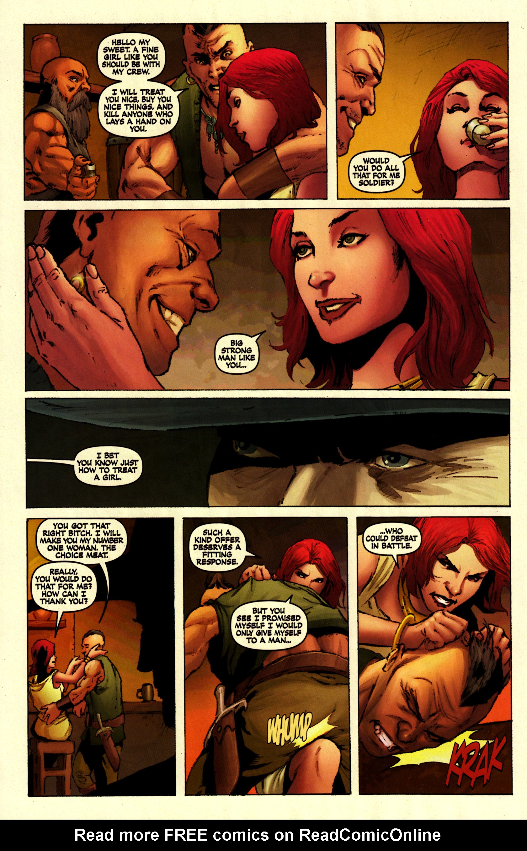 Read online Queen Sonja comic -  Issue #11 - 21