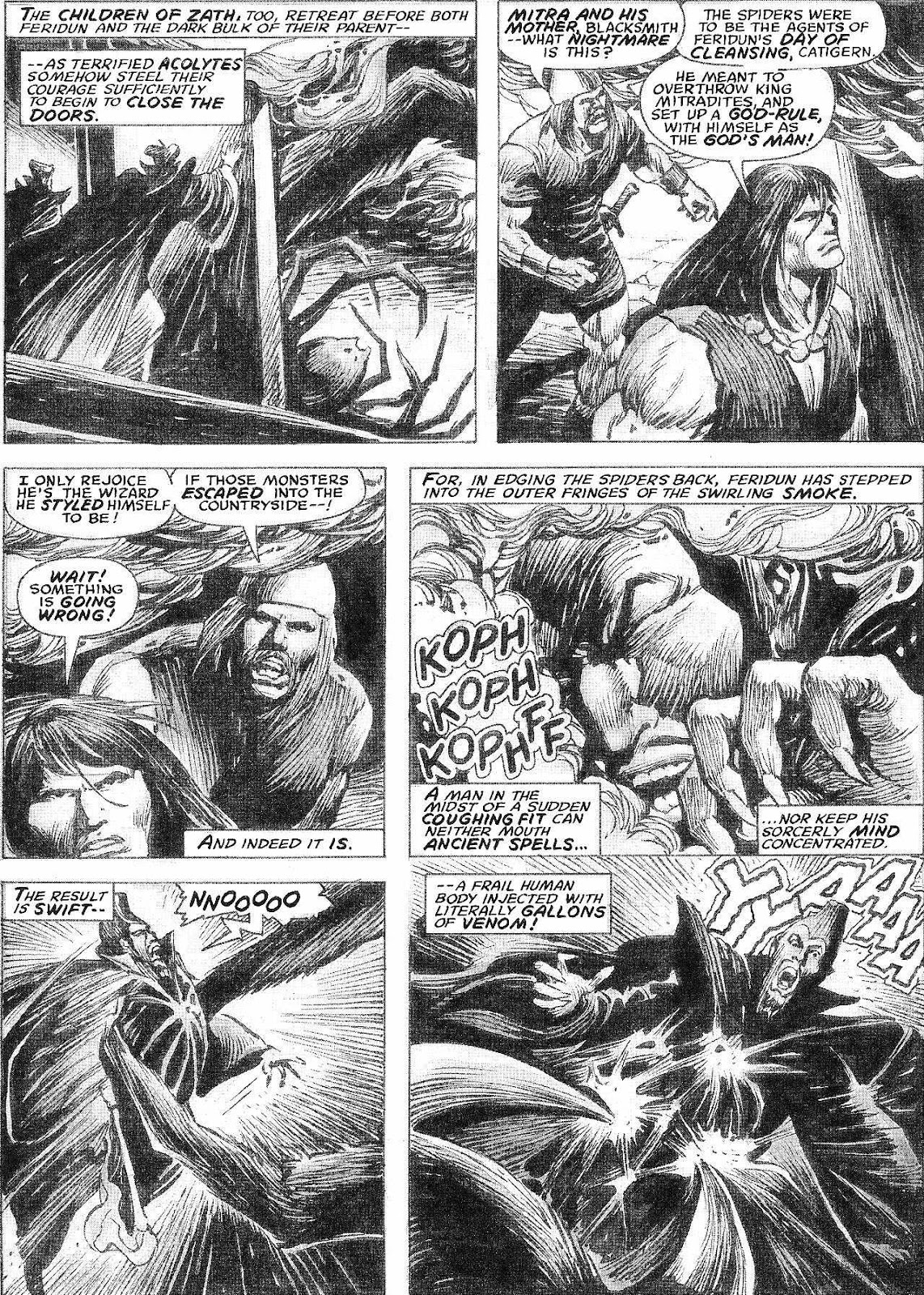 The Savage Sword Of Conan issue 210 - Page 37