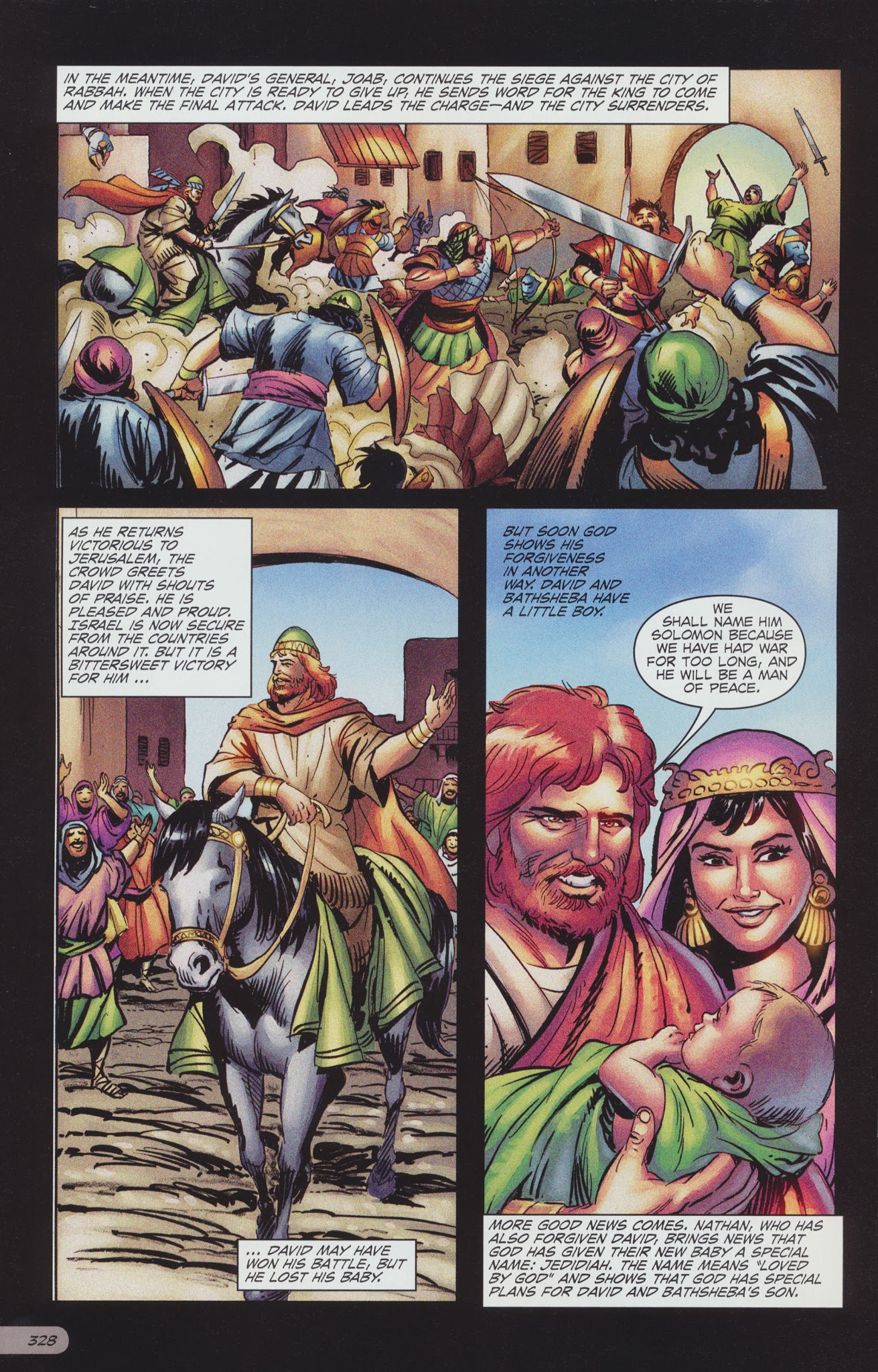 Read online The Action Bible comic -  Issue # TPB 1 - 332