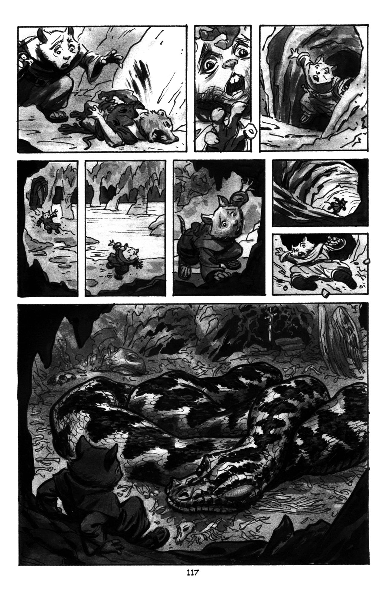 Read online Redwall: The Graphic Novel comic -  Issue # TPB - 122