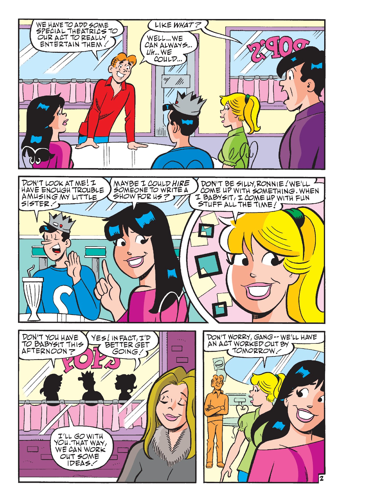 Read online Archie's Funhouse Double Digest comic -  Issue #20 - 21