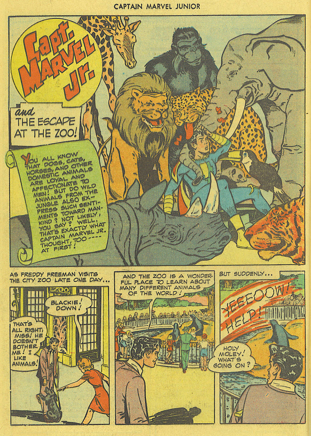 Read online Captain Marvel, Jr. comic -  Issue #67 - 11