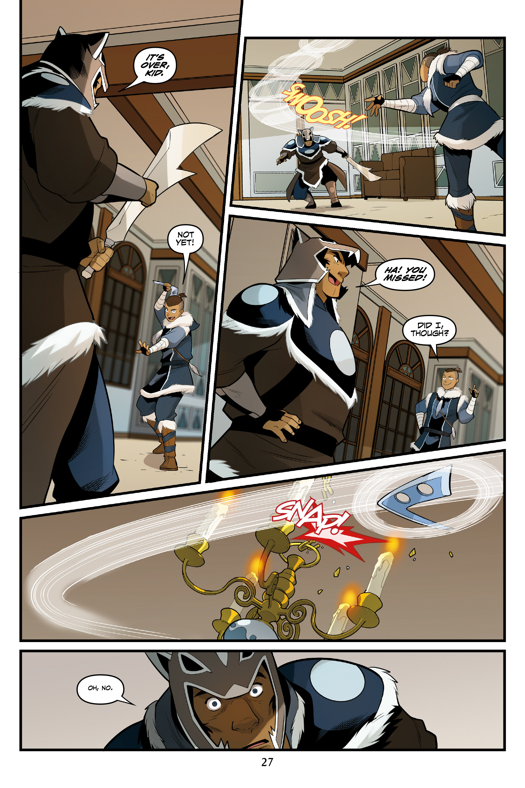 Read online Nickelodeon Avatar: The Last Airbender - North and South comic -  Issue #3 - 28