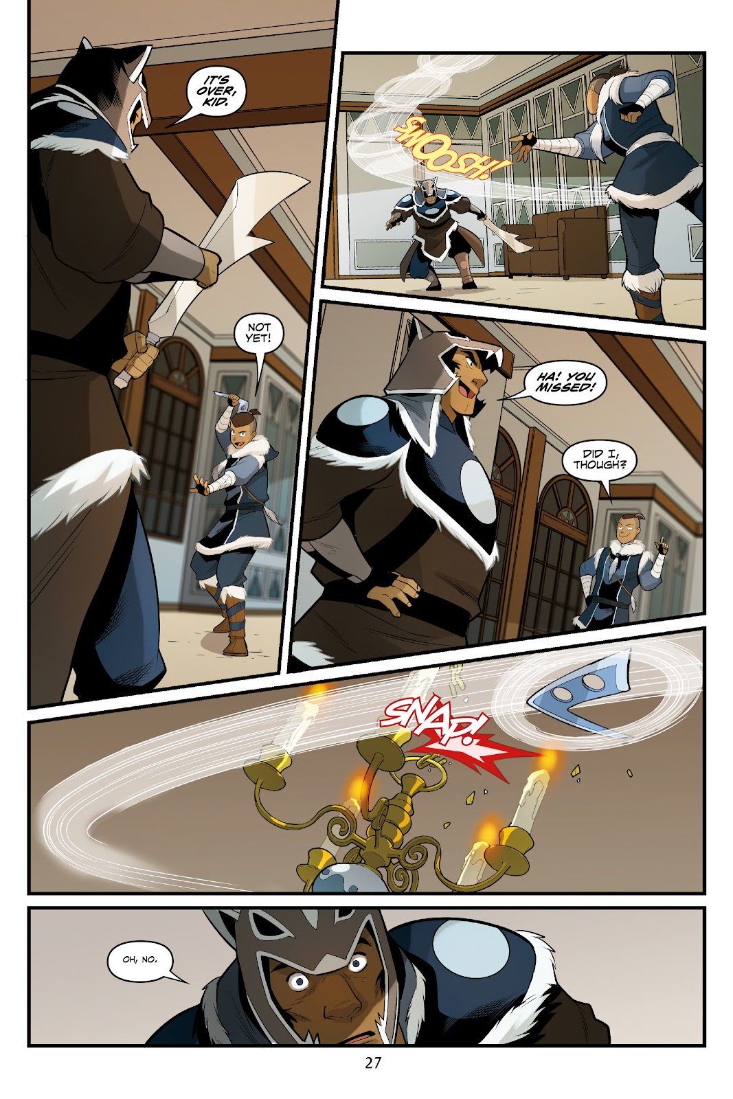 Nickelodeon Avatar: The Last Airbender - North and South issue 3 - Page 28