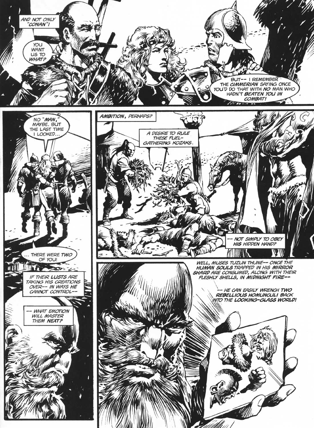 Read online The Savage Sword Of Conan comic -  Issue #232 - 6