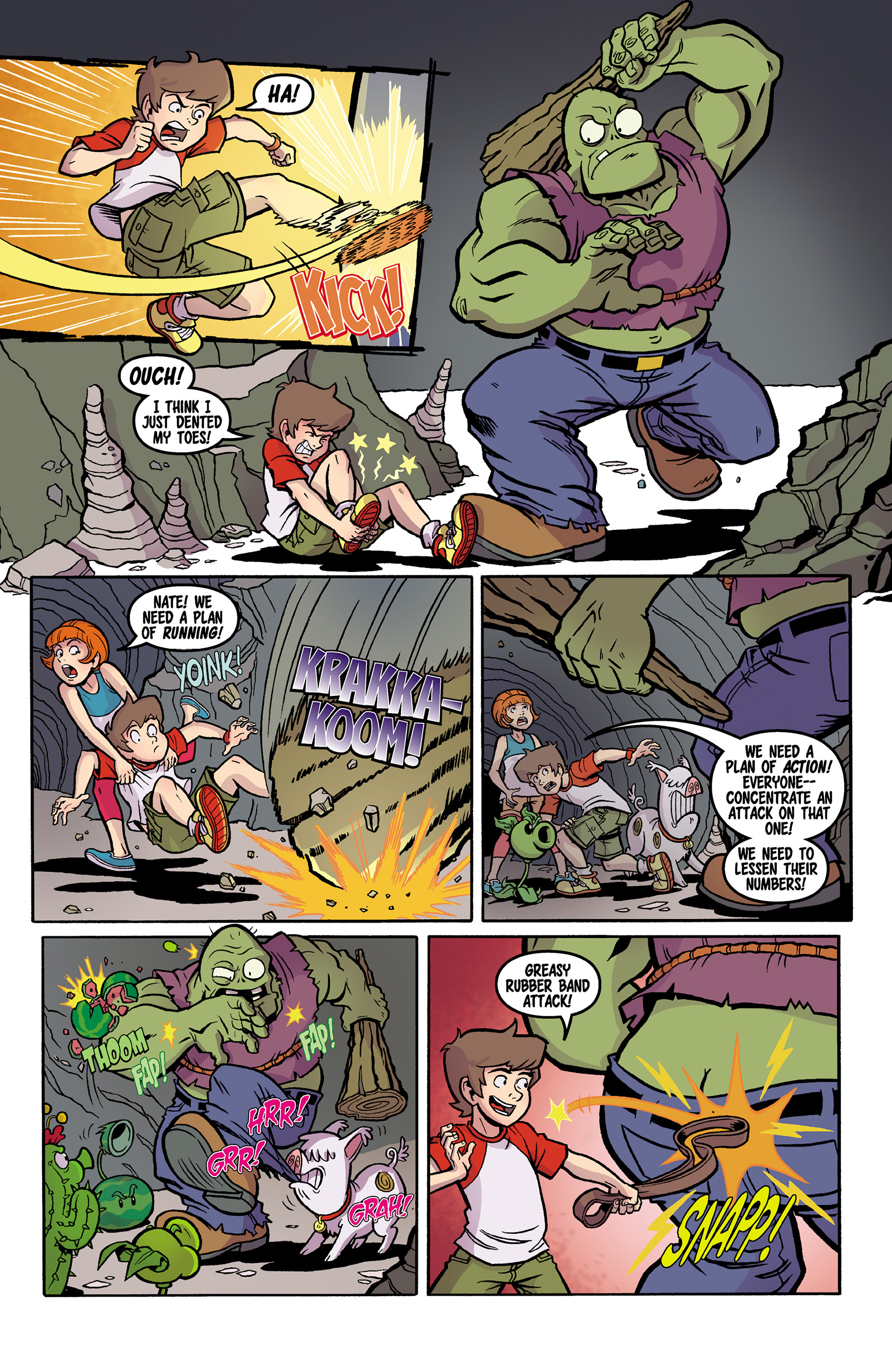 Read online Plants vs. Zombies: Boom Boom Mushroom comic -  Issue #11 - 19