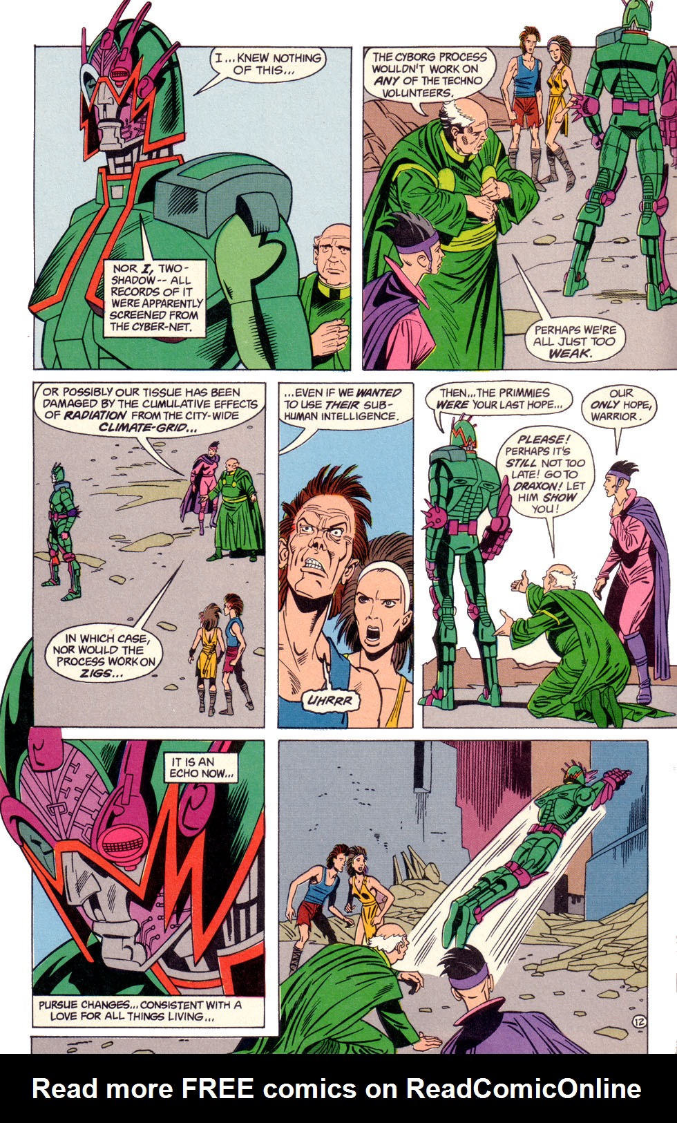 Read online Electric Warrior comic -  Issue #13 - 14