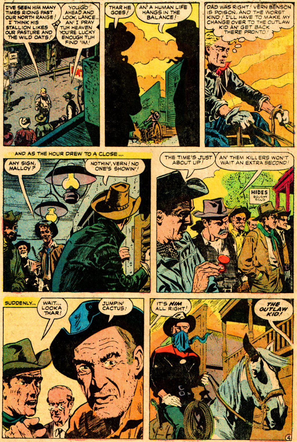 Read online The Outlaw Kid (1970) comic -  Issue #17 - 21