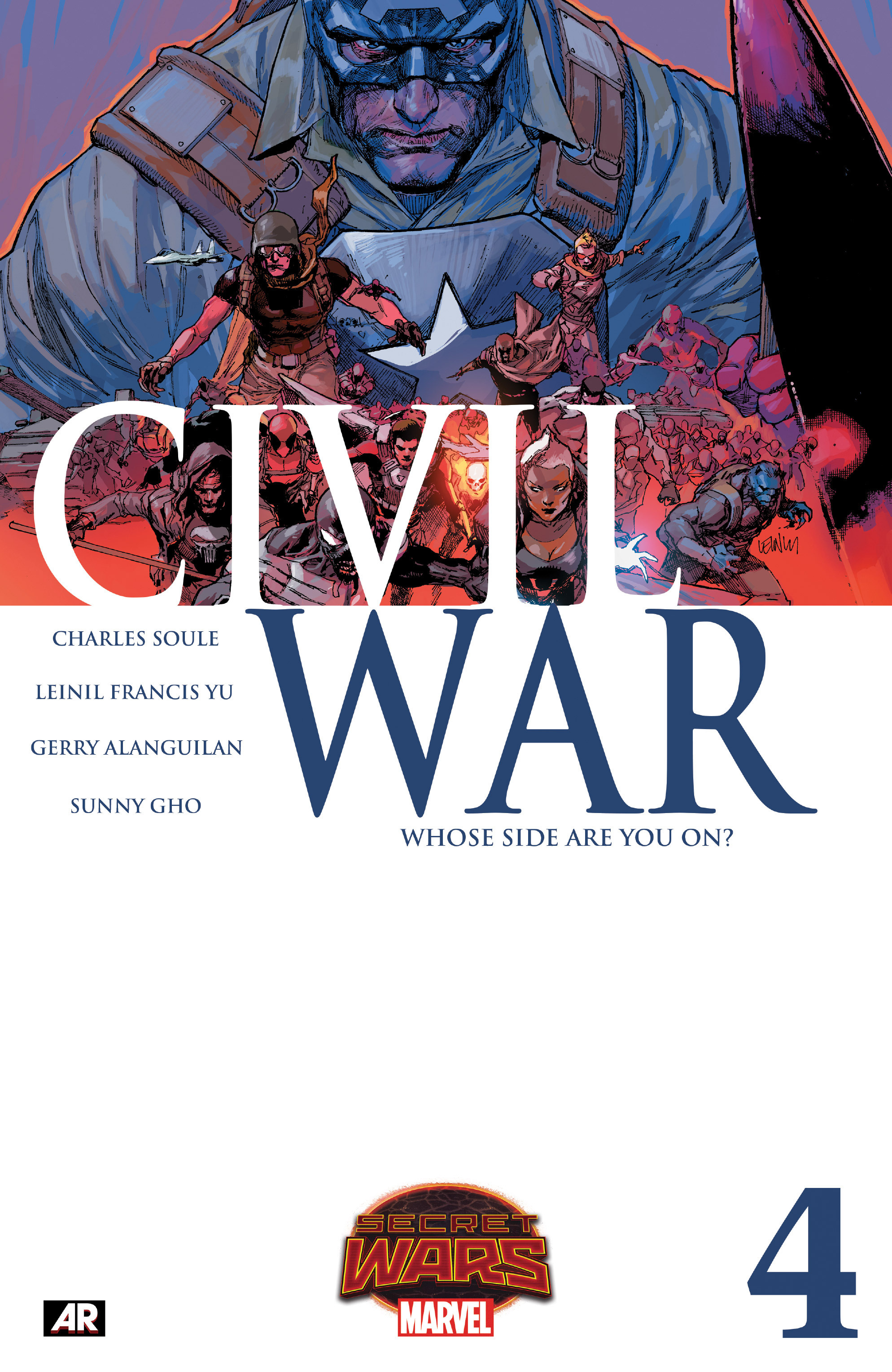 Read online Civil War (2015) comic -  Issue #4 - 1