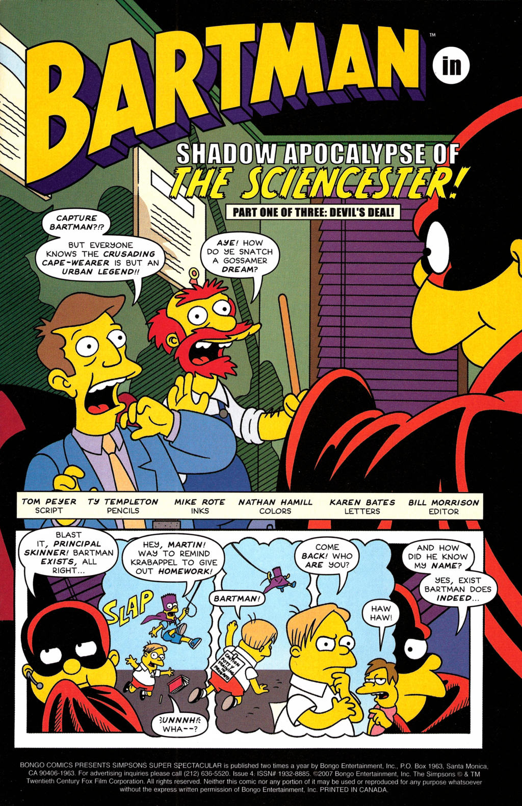Read online Bongo Comics Presents Simpsons Super Spectacular comic -  Issue #4 - 3