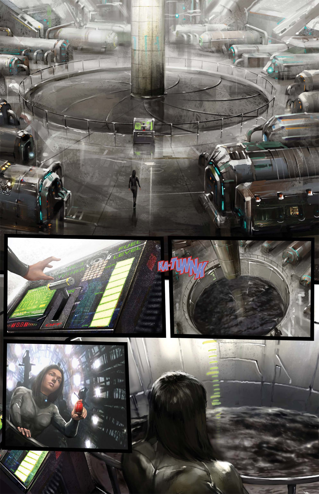 Read online Shrapnel: Hubris comic -  Issue #2 - 44
