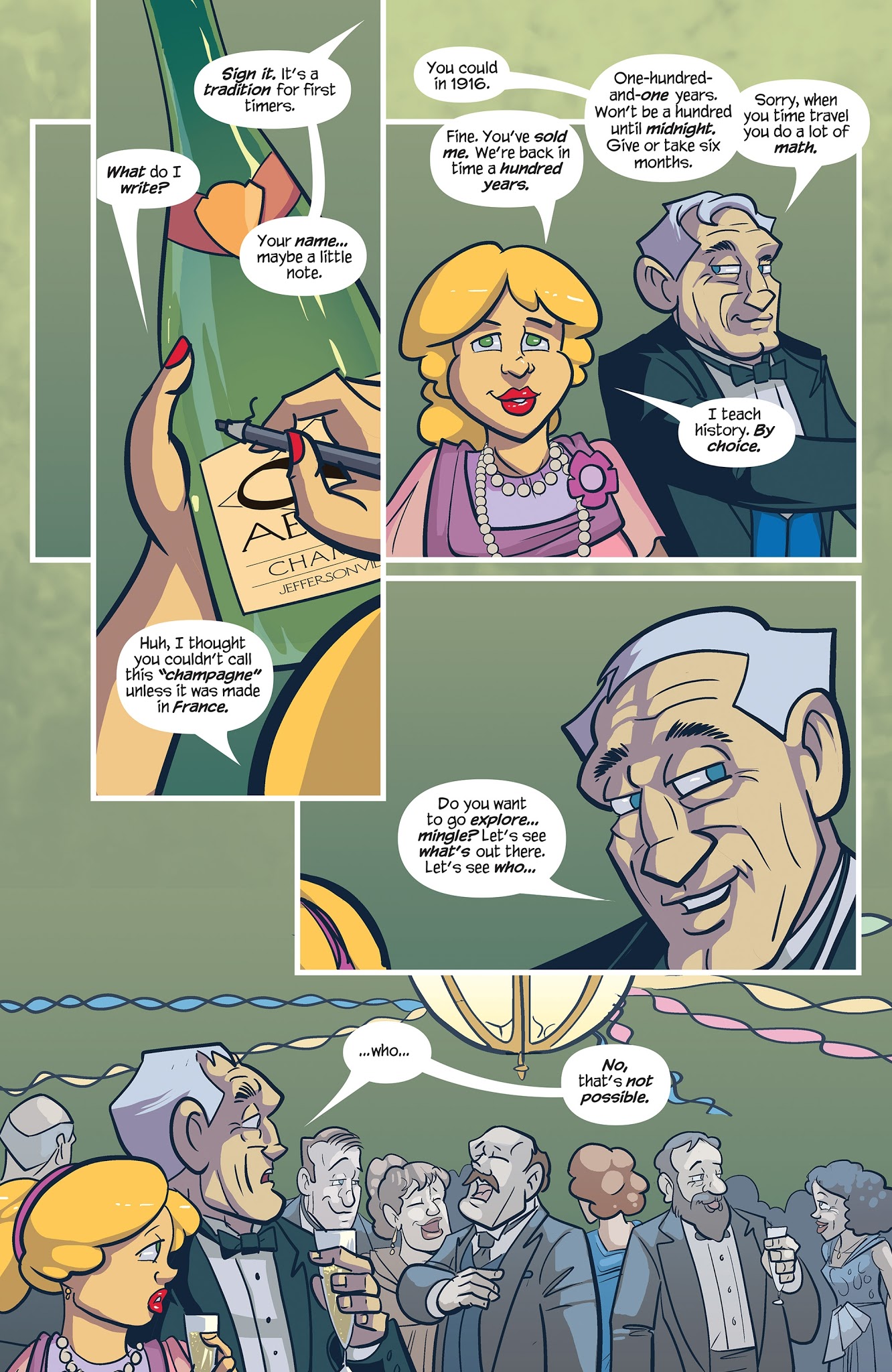 Read online Time & Vine comic -  Issue #1 - 17