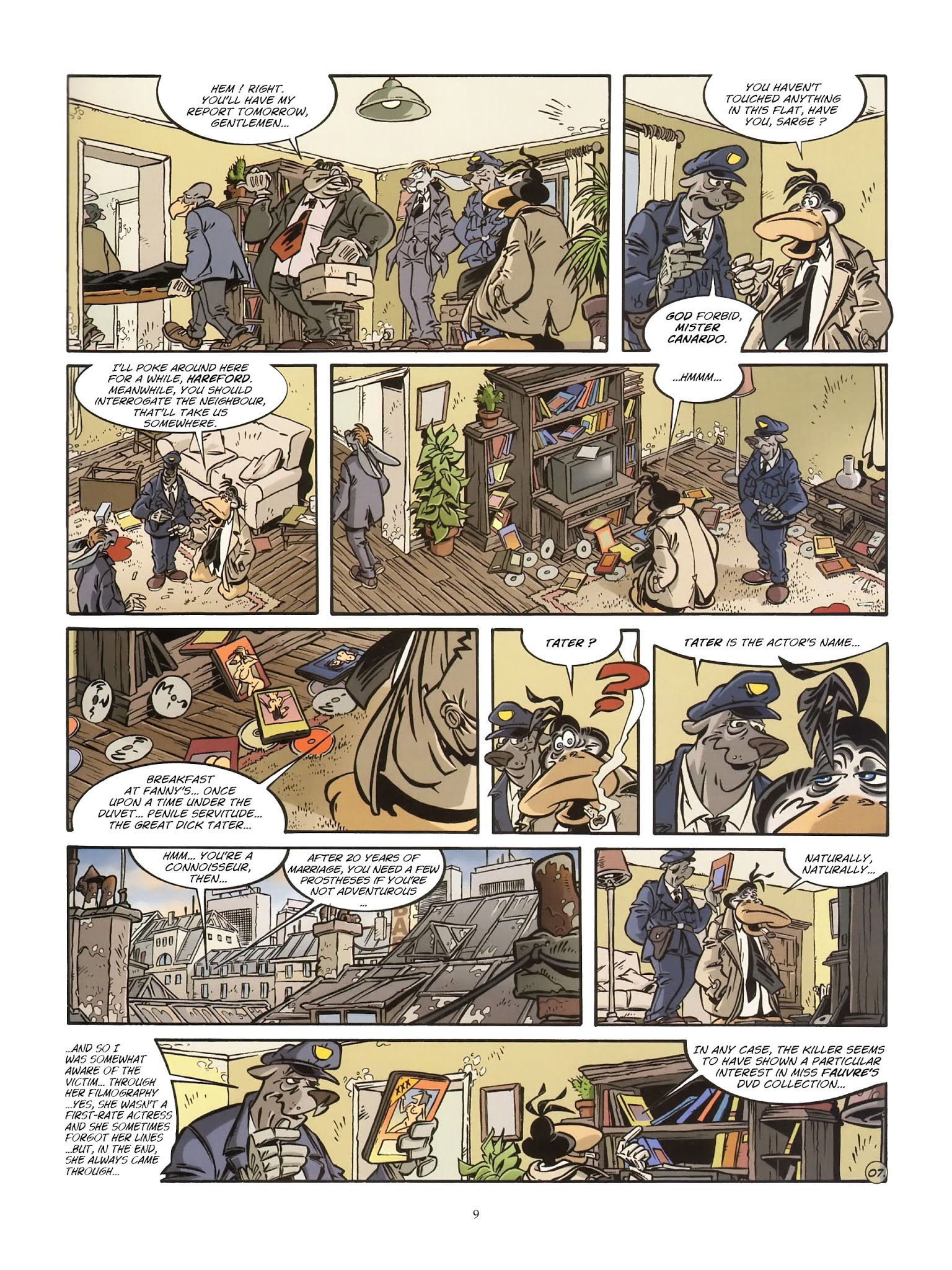 Read online Une enquête de l'inspecteur Canardo comic -  Issue #17 - 11