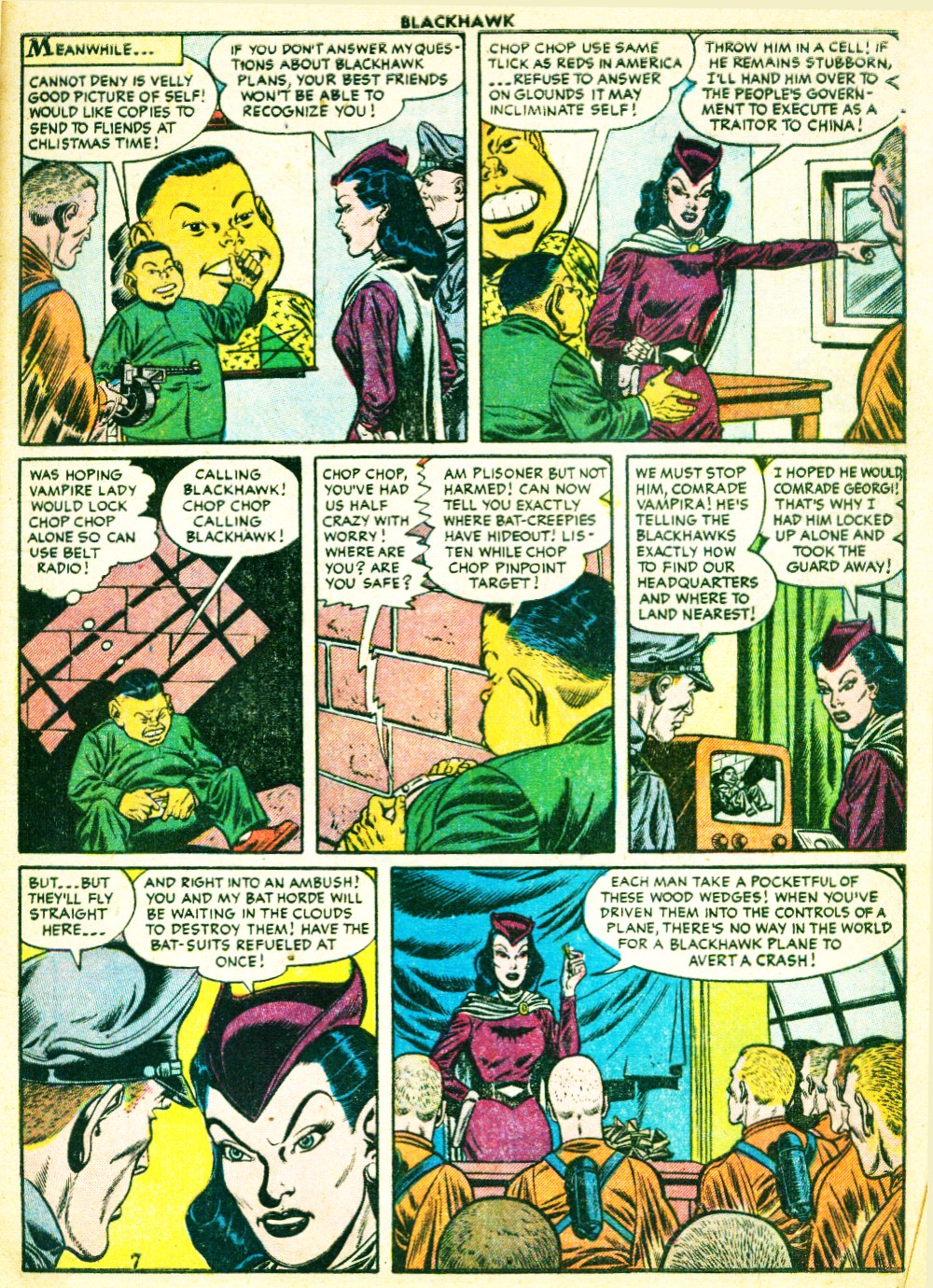 Read online Blackhawk (1957) comic -  Issue #97 - 9