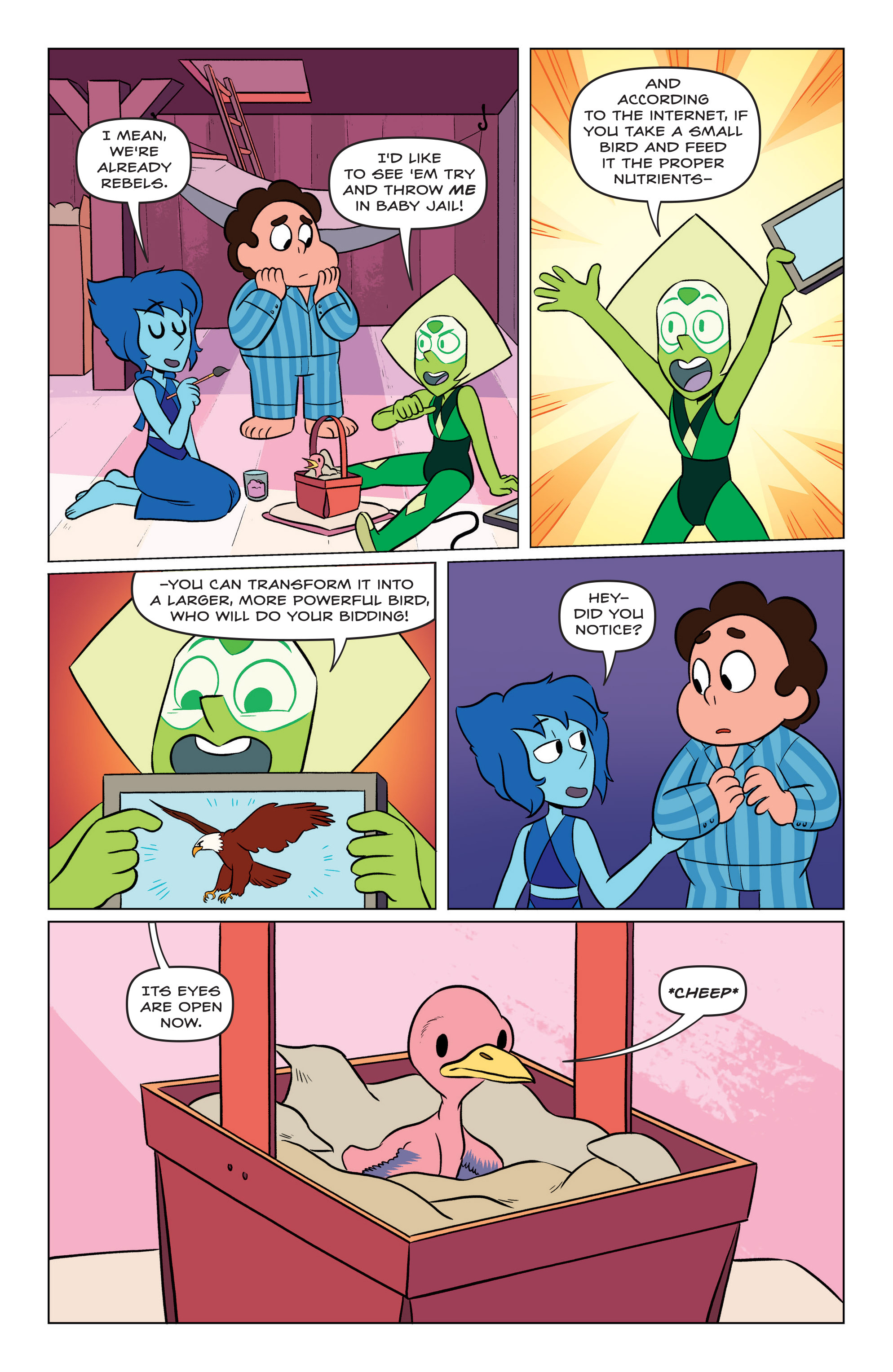 Read online Steven Universe Ongoing comic -  Issue #1 - 14