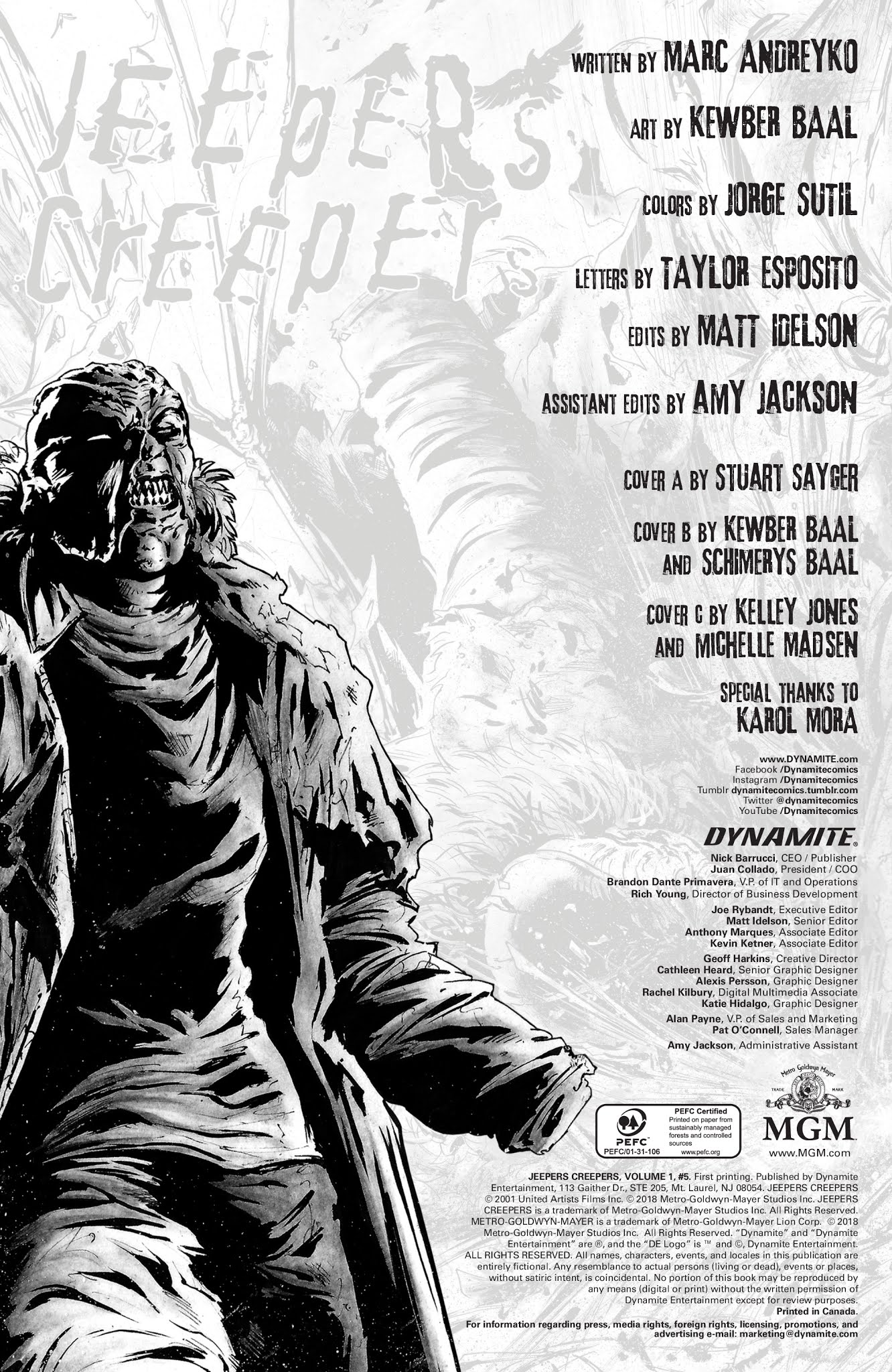 Read online Jeepers Creepers comic -  Issue #5 - 4