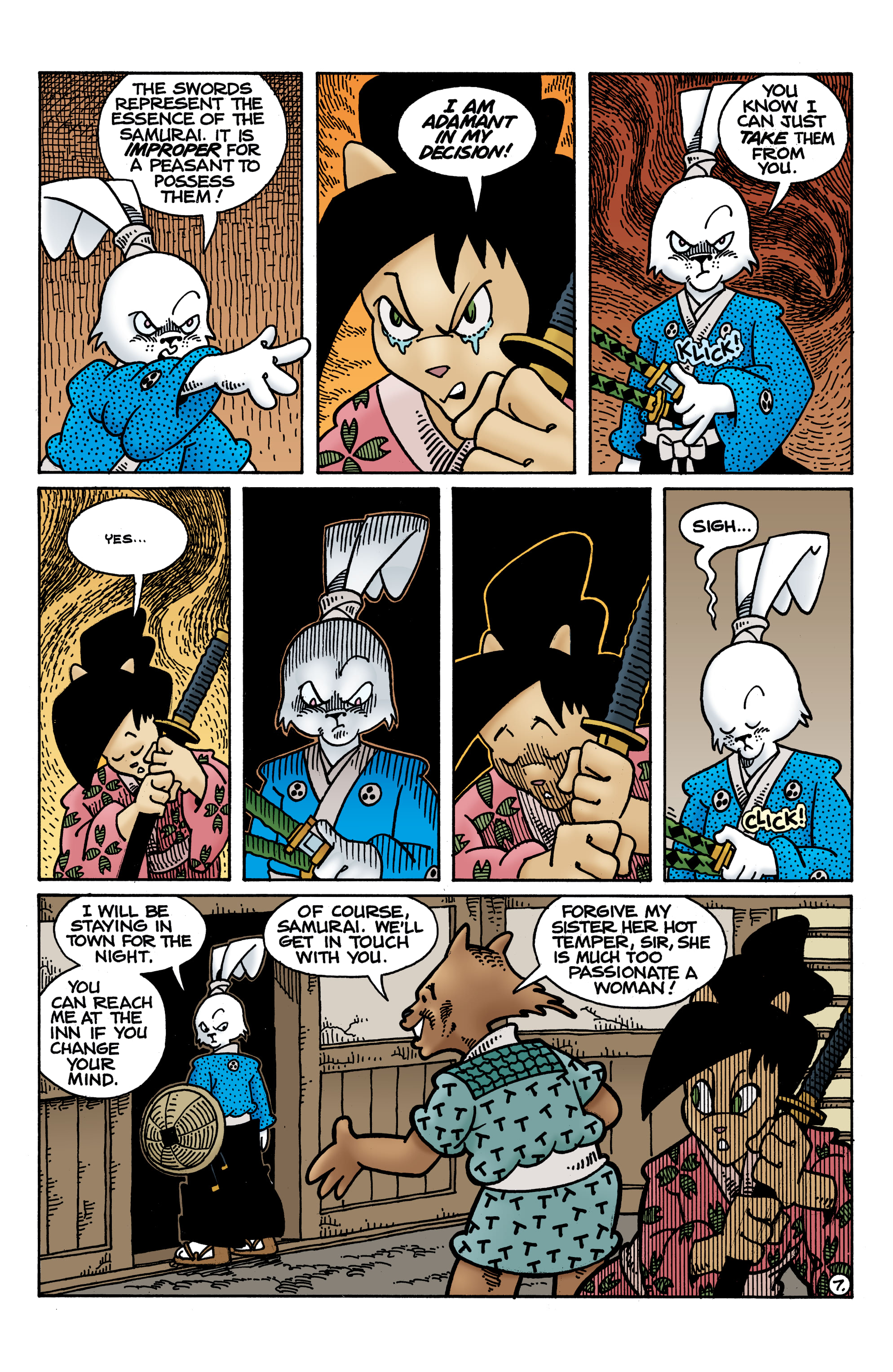 Read online Usagi Yojimbo: Lone Goat and Kid comic -  Issue #1 - 9