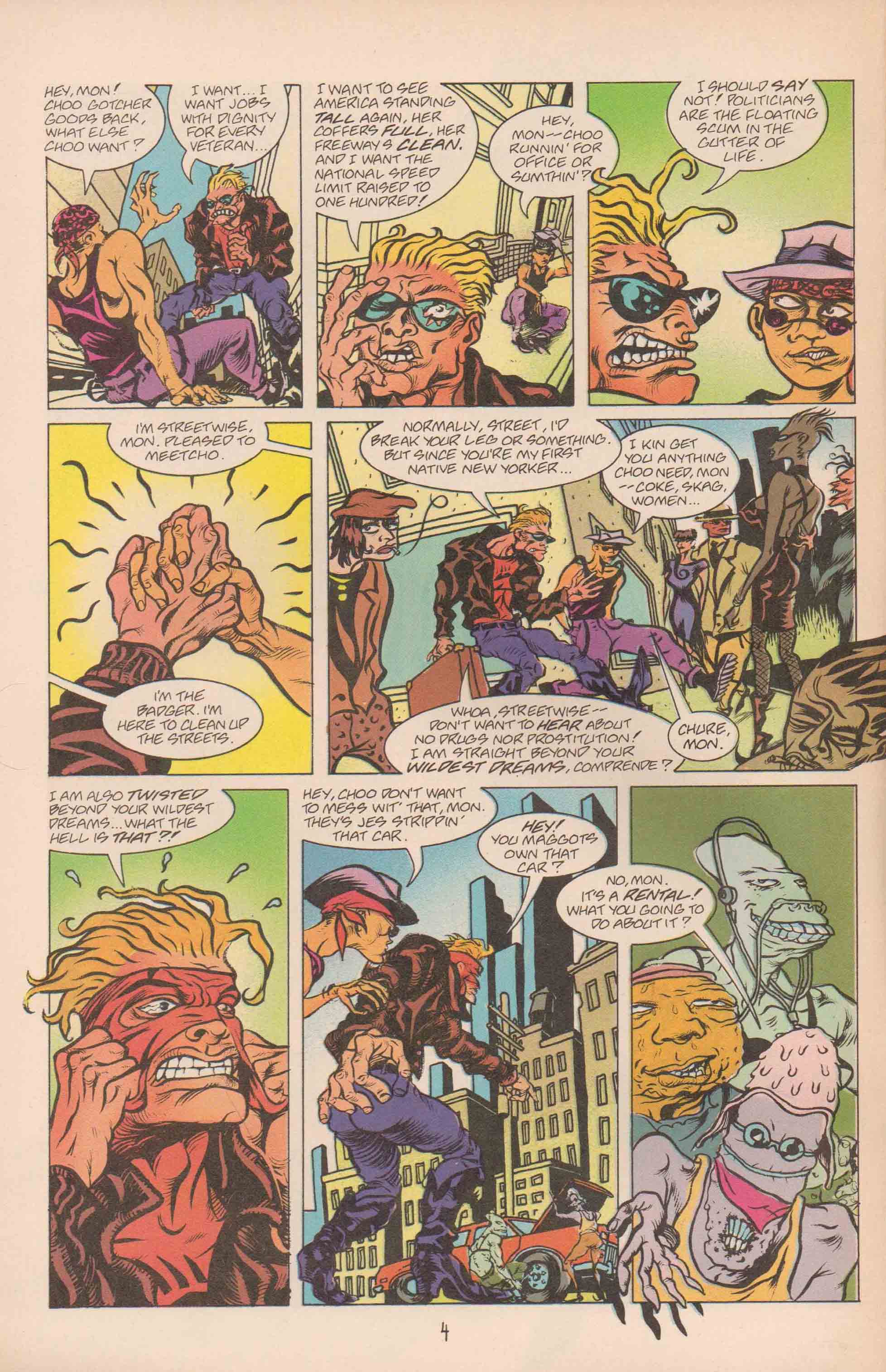 Read online The Badger comic -  Issue #59 - 6