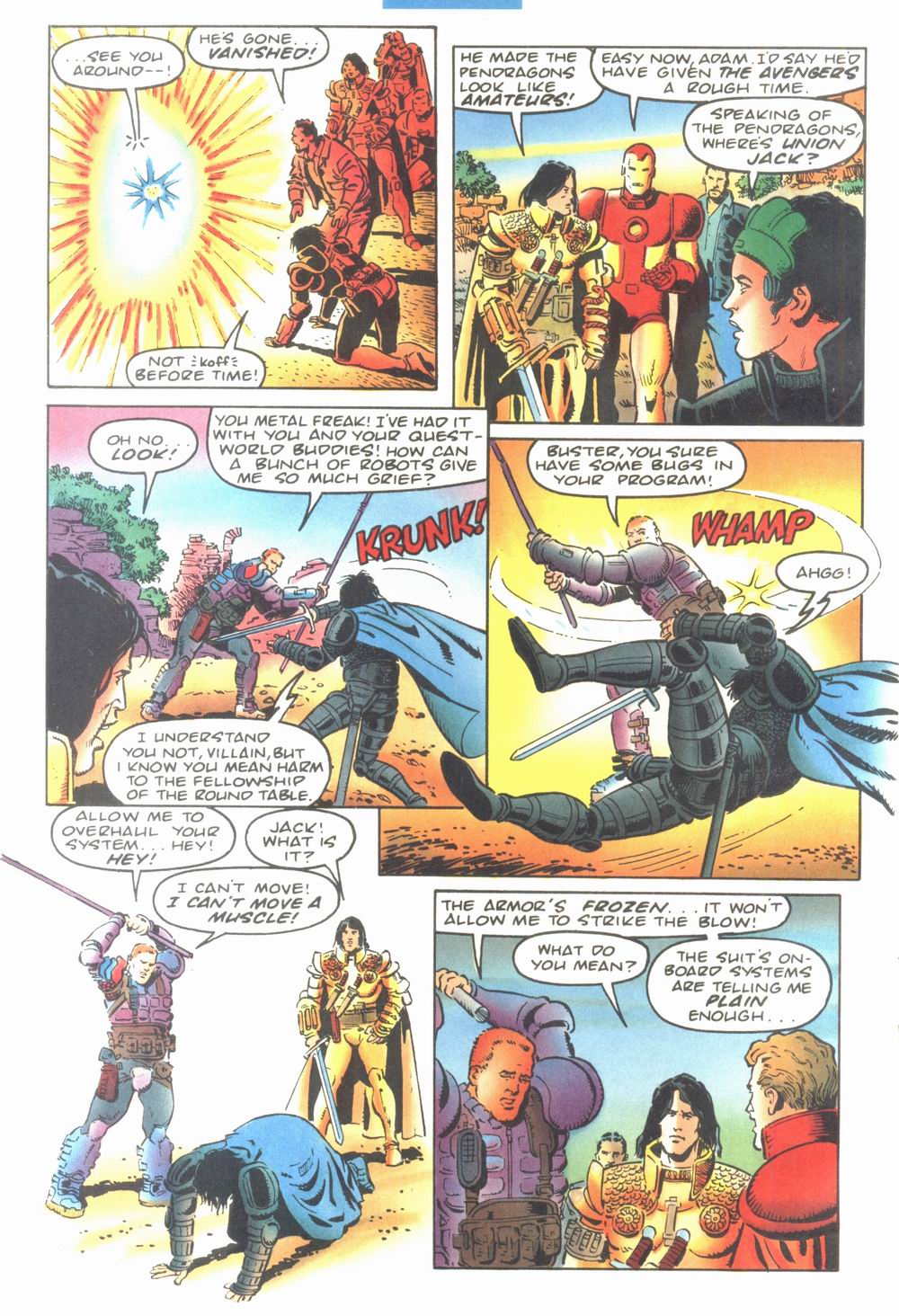 Read online Knights of Pendragon comic -  Issue #3 - 22
