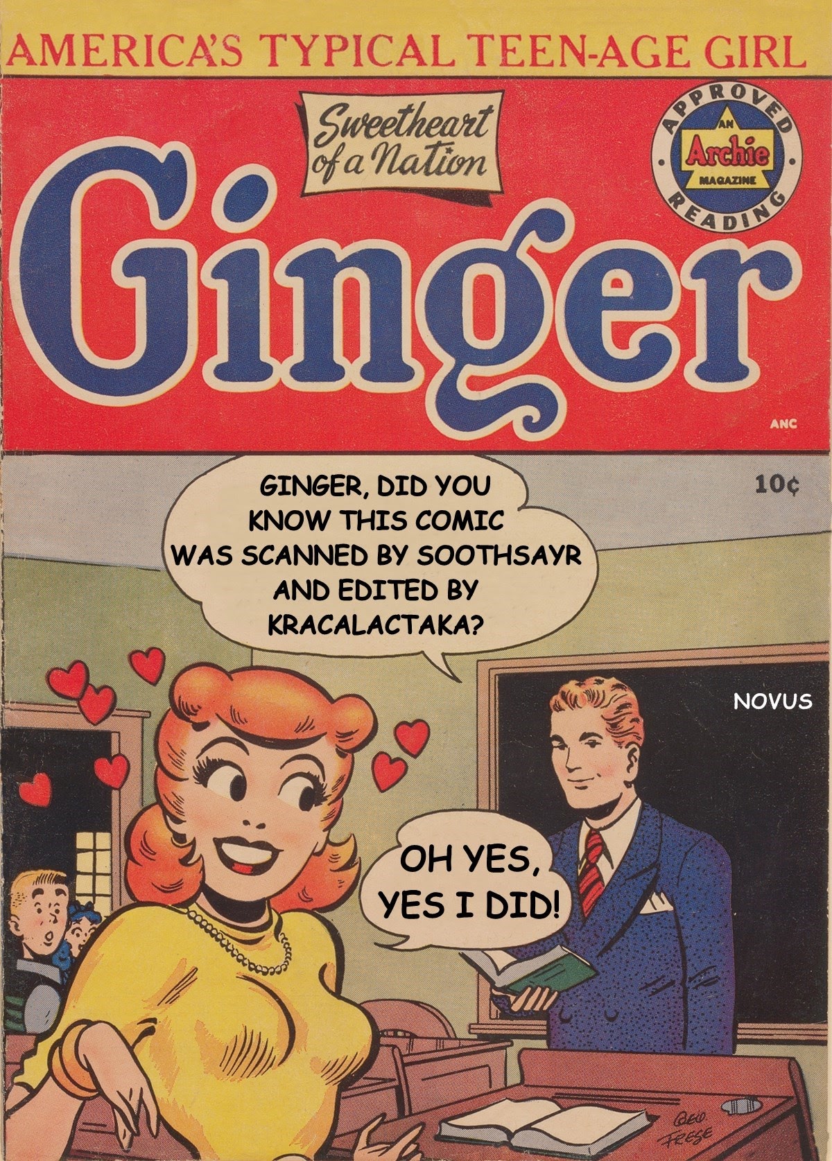 Read online Ginger comic -  Issue #1 - 37