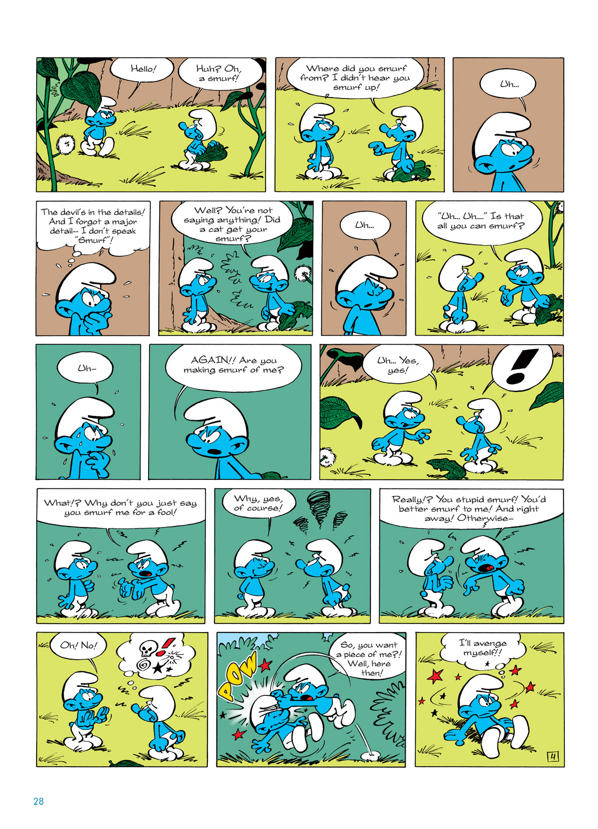 Read online The Smurfs comic -  Issue #5 - 28