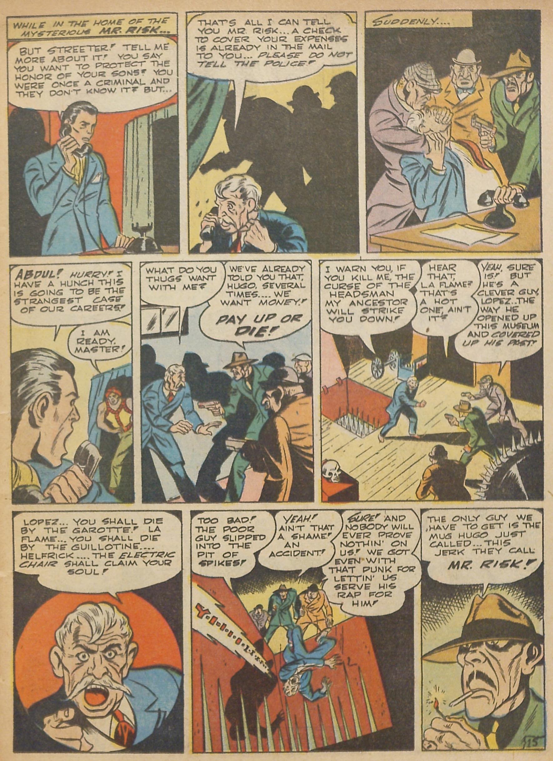 Read online Super-Mystery Comics comic -  Issue #14 - 17