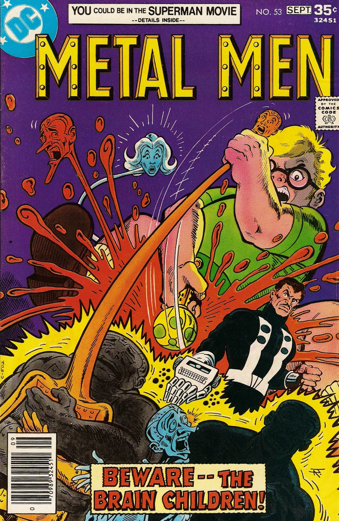 Read online Metal Men (1963) comic -  Issue #53 - 1